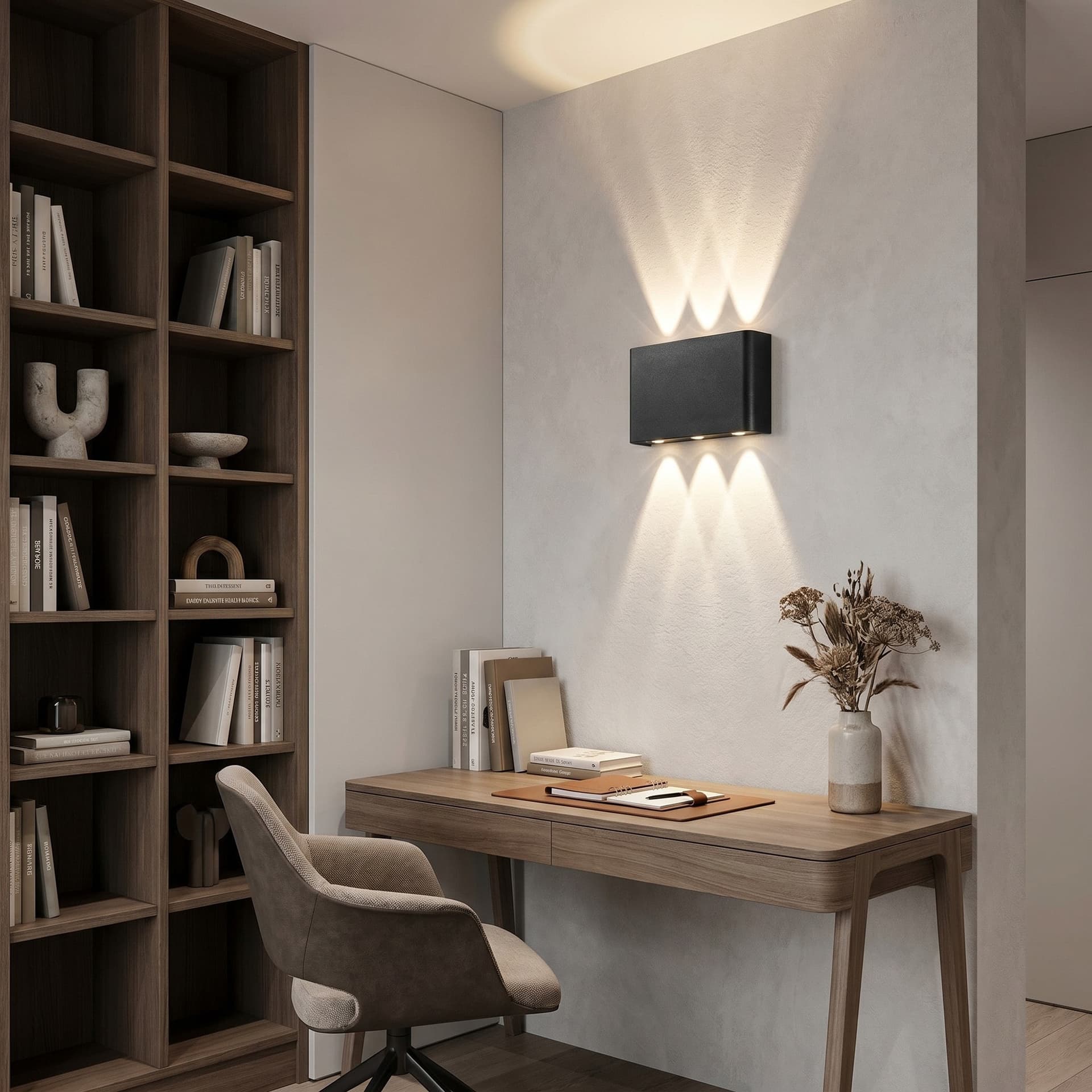 Applique Moderna LED Bianca o Nera - 7