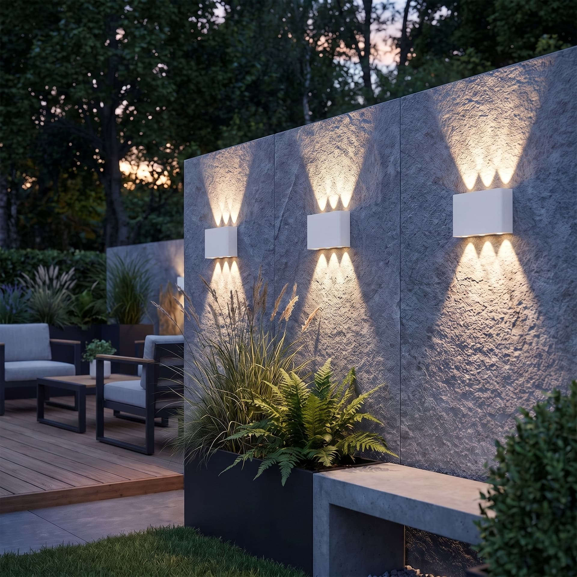 Applique Moderna LED Bianca o Nera - 9