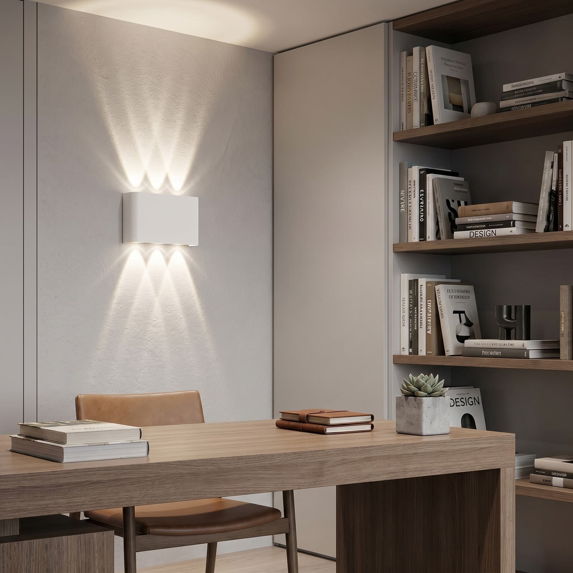 Applique Moderna LED Bianca o Nera - 10