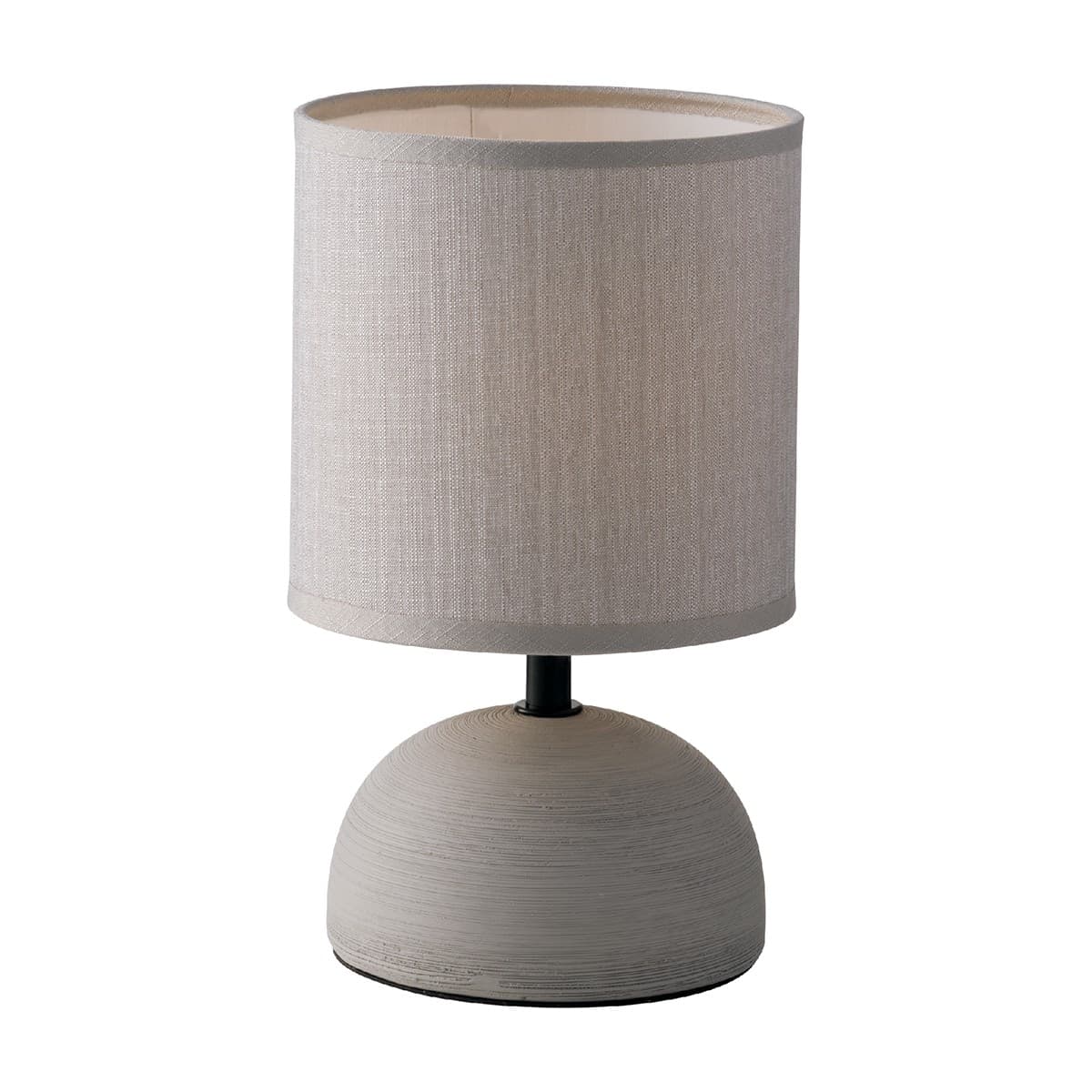 Lume da comodino moderno in ceramica e tela in 5 varianti 1XE14 - 20