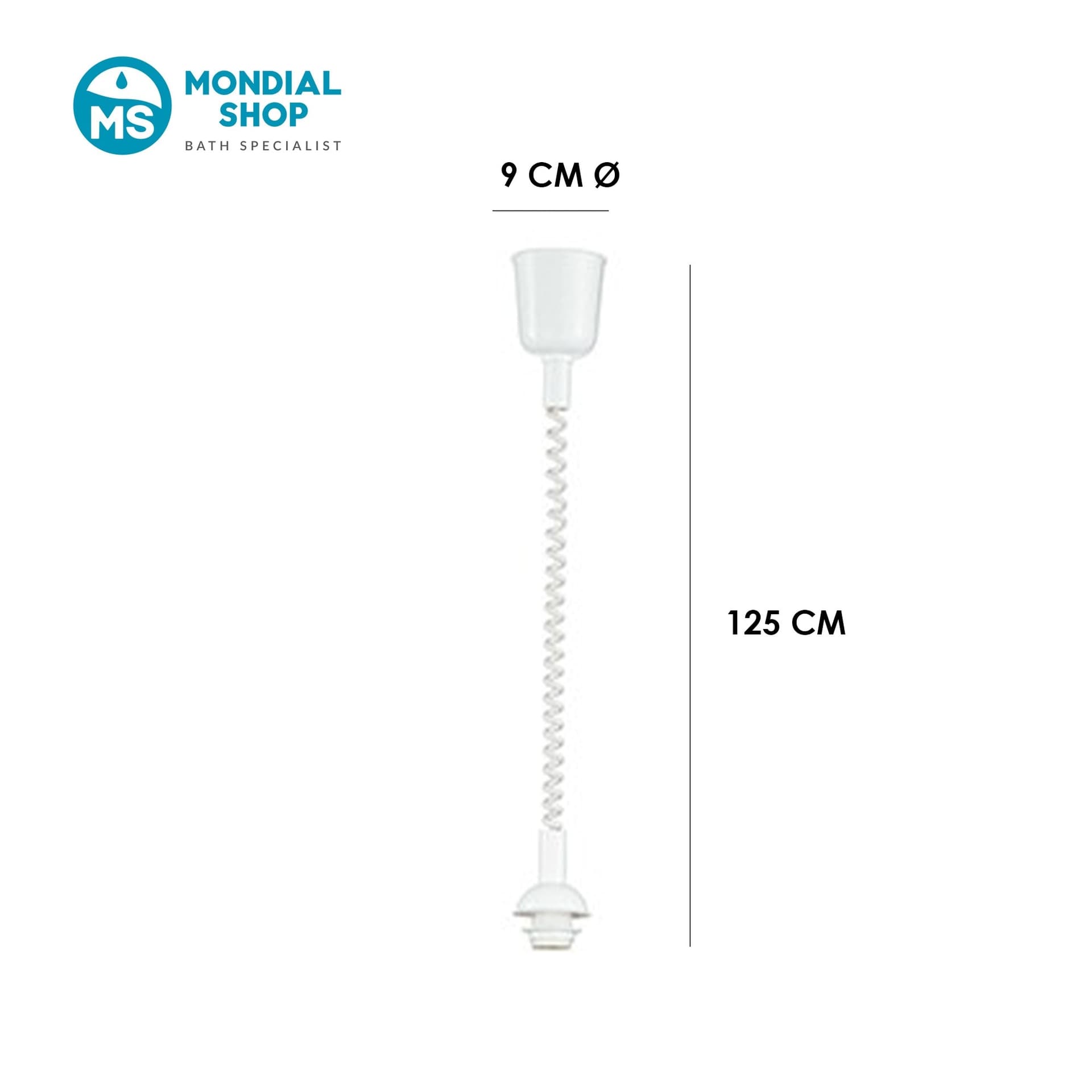 Pendel saliscendi bianco o nero con cavo in tessuto E27 - 5