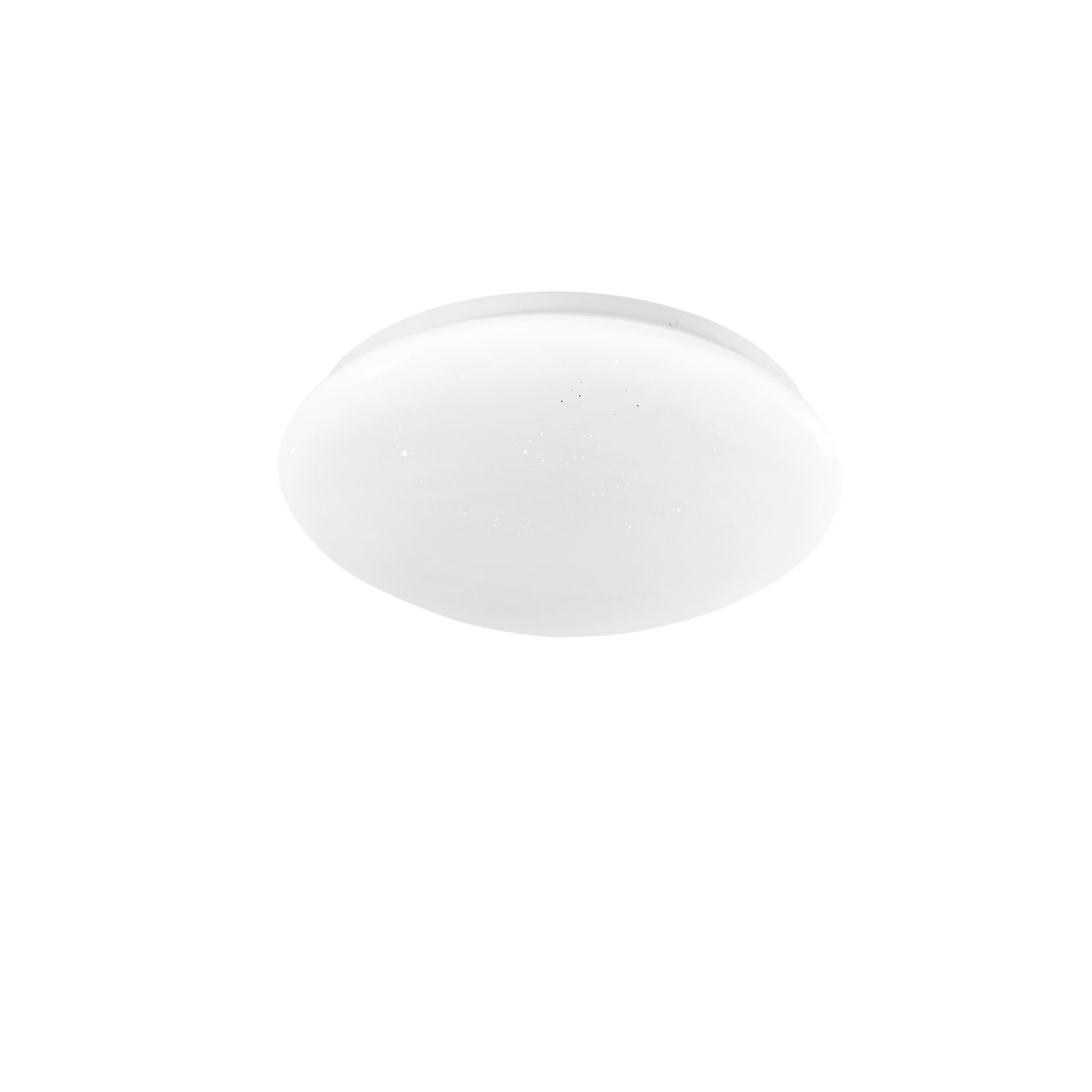 Plafoniera LED moderna da soffitto tonda bianca adatta anche per il bagno 18W - 4