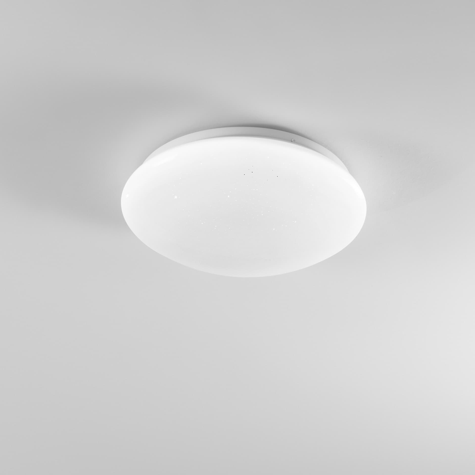 Plafoniera LED moderna da soffitto tonda bianca adatta anche per il bagno 18W - 5