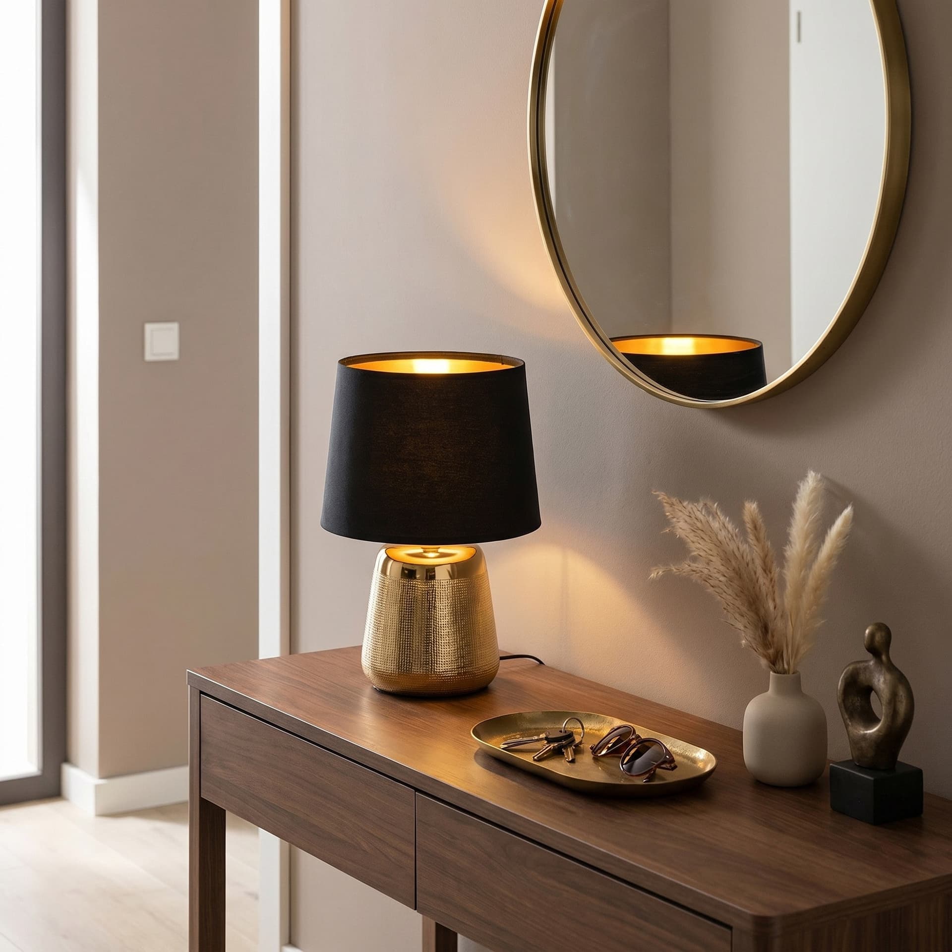 Lumetto da Tavolo Moderno Oro o Argento E14 - 3