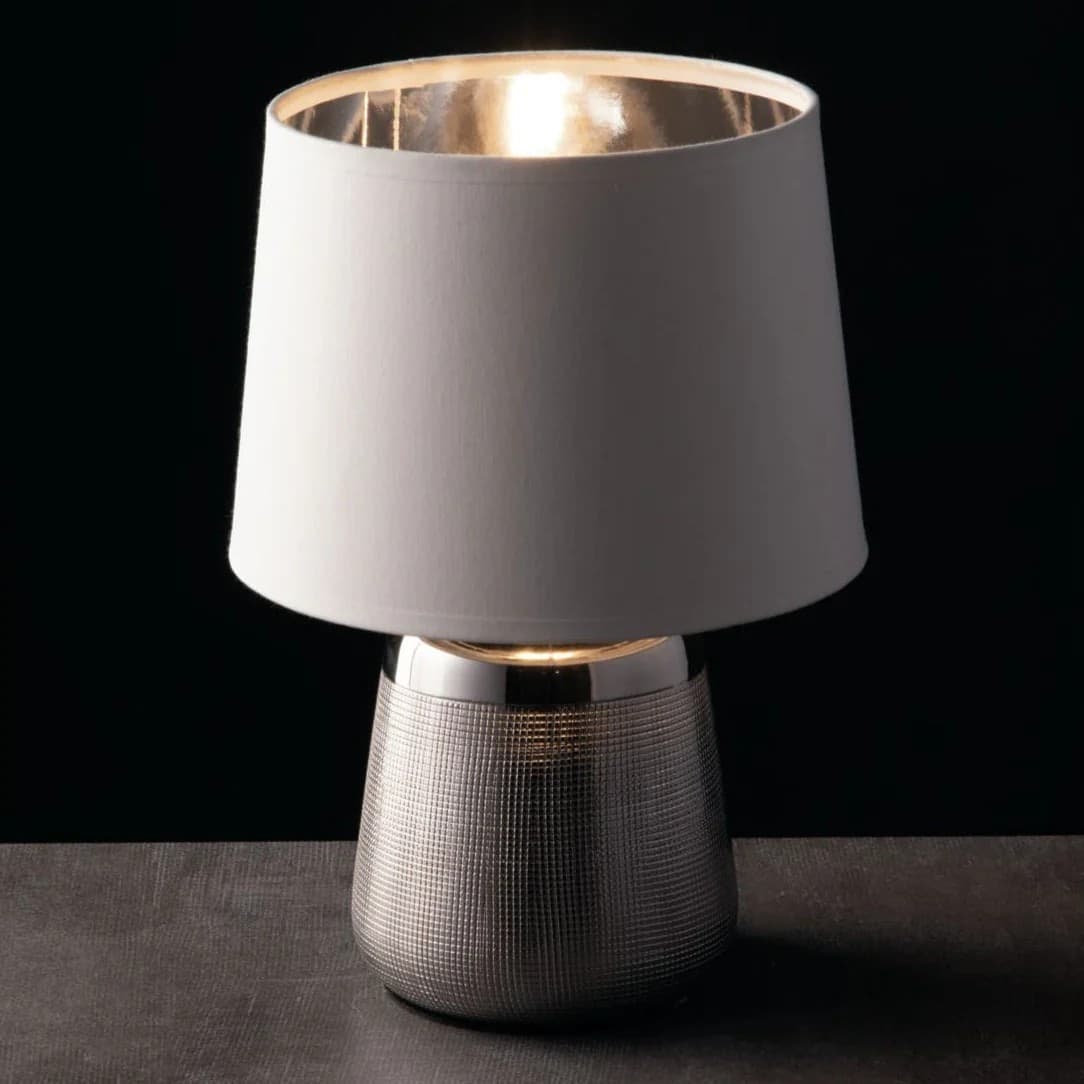 Lumetto da Tavolo Moderno Oro o Argento E14 - 9