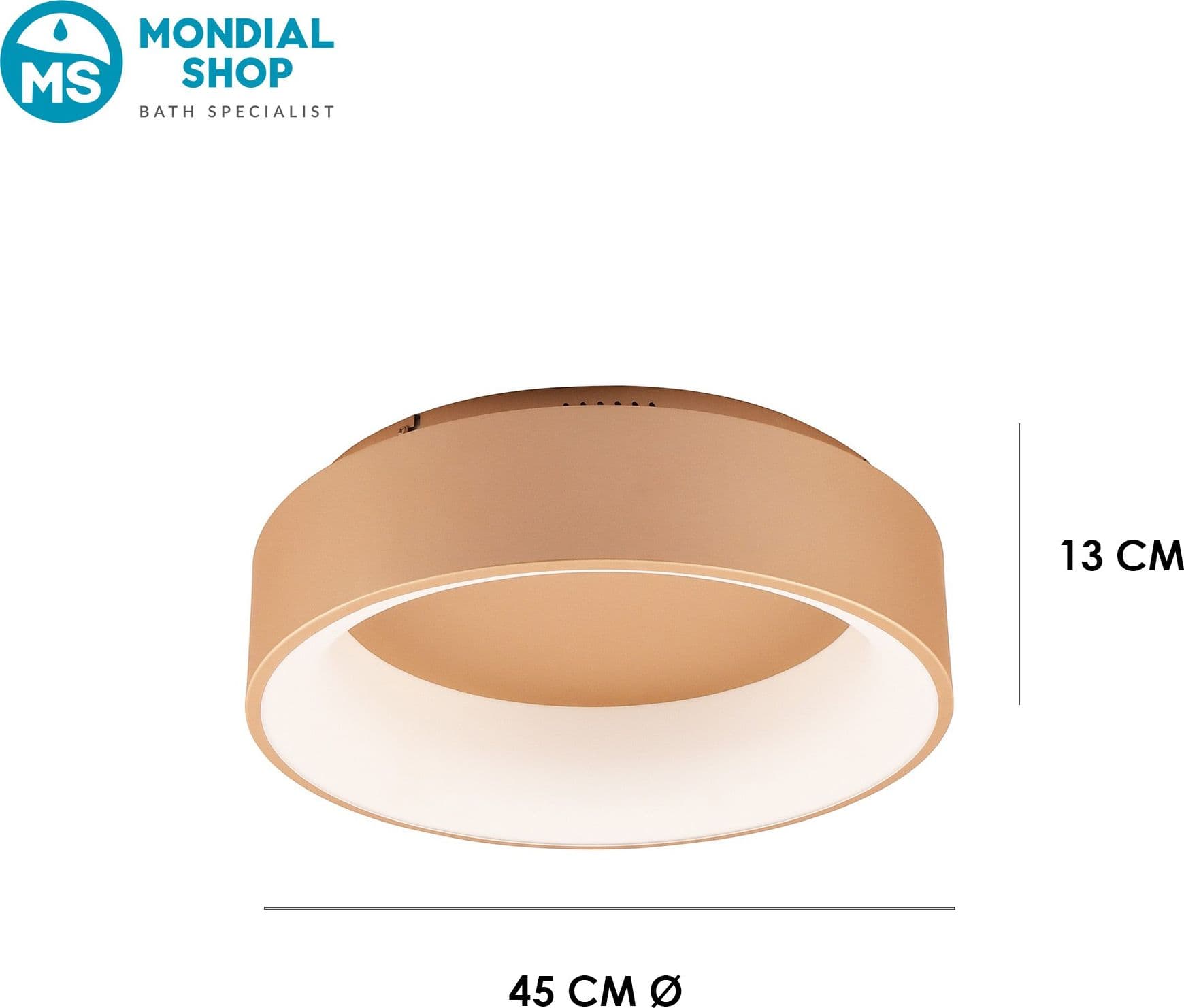 Plafoniera LED moderna da interno per soffitto in 3 varianti 40W - 2