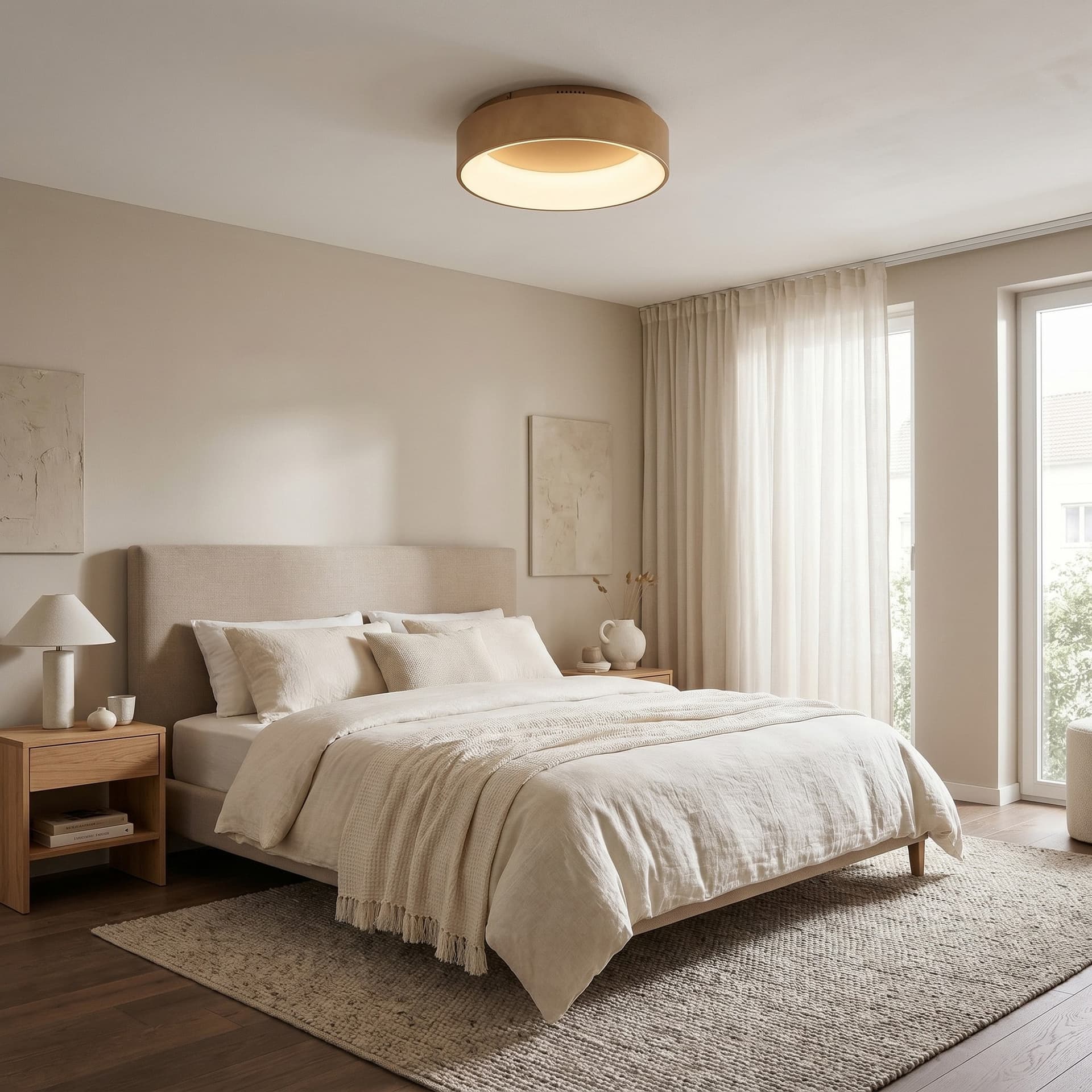 Plafoniera LED moderna da interno per soffitto in 3 varianti 40W - 6