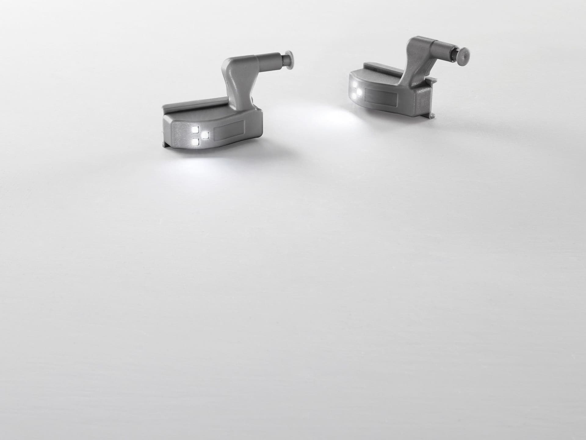 Accessorio copricerniera LED grigio per mobili da interno - 4