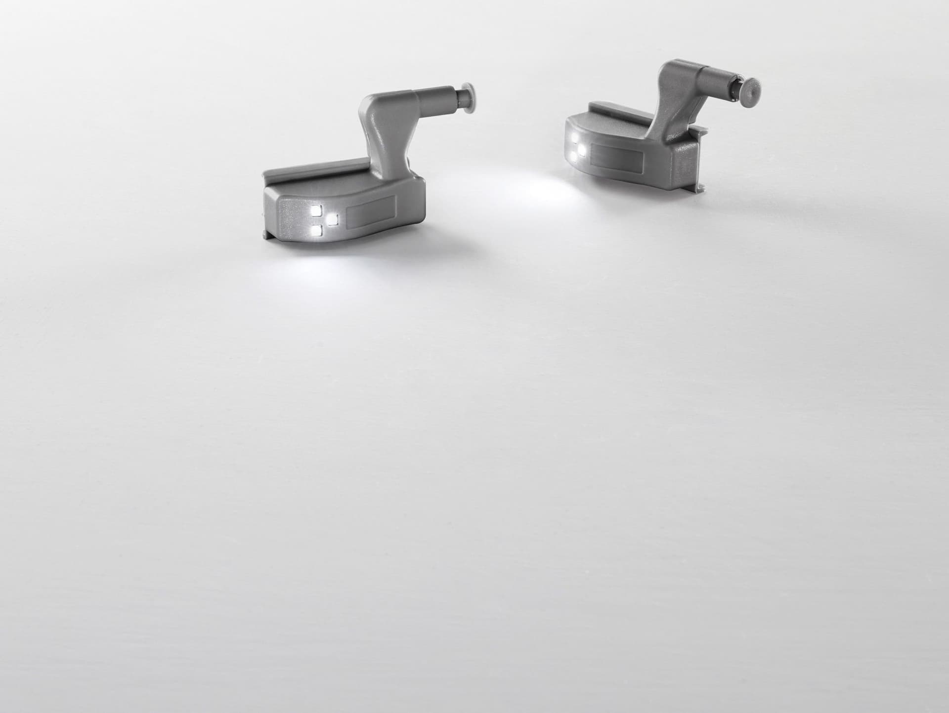 Accessorio copricerniera LED grigio per mobili da interno - 4