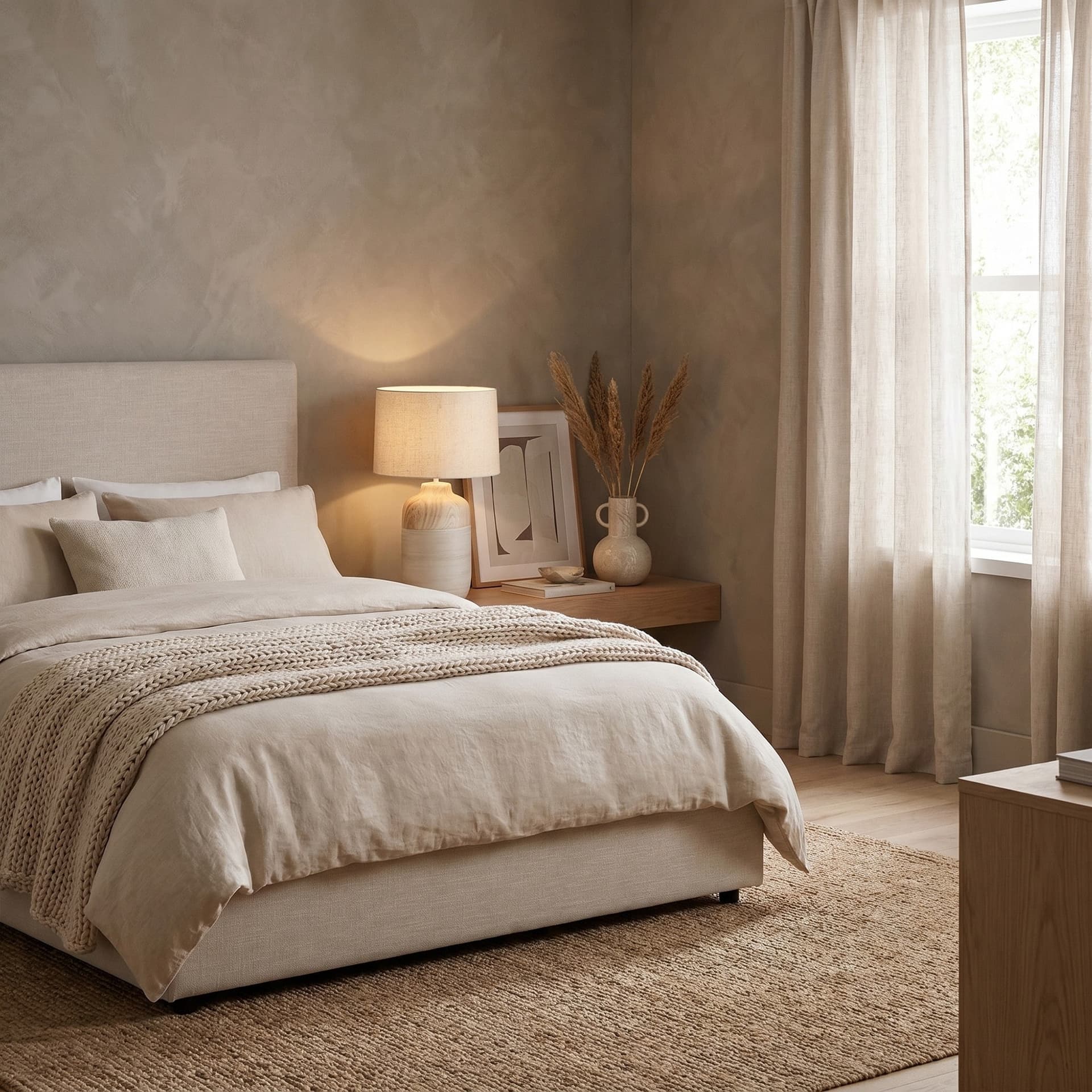 Lumetto da Tavolo in Ceramica Avorio Disponibile Varie Misure E27 - 2