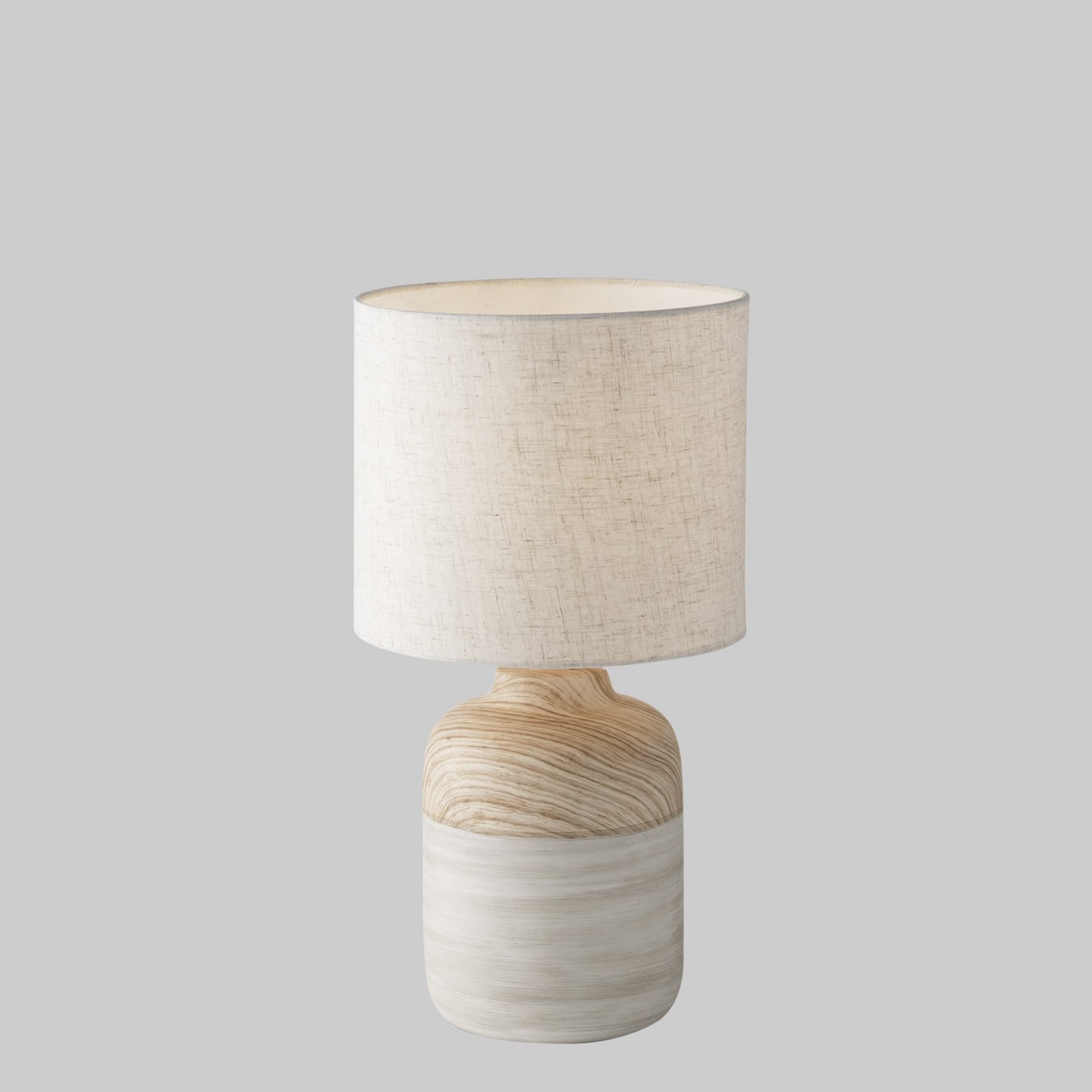 Lumetto da Tavolo in Ceramica Avorio Disponibile Varie Misure E27 - 8