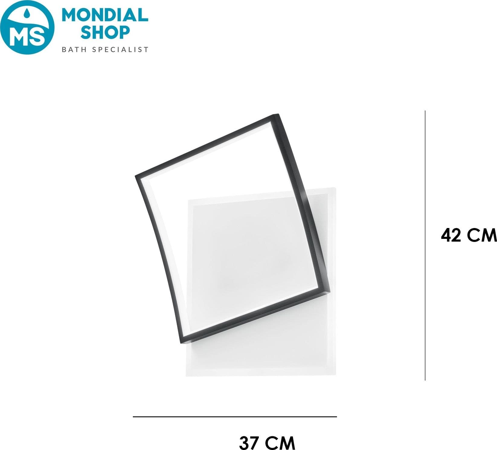 Plafoniera LED moderna da interno disponibile in 3 varianti 42W - 2