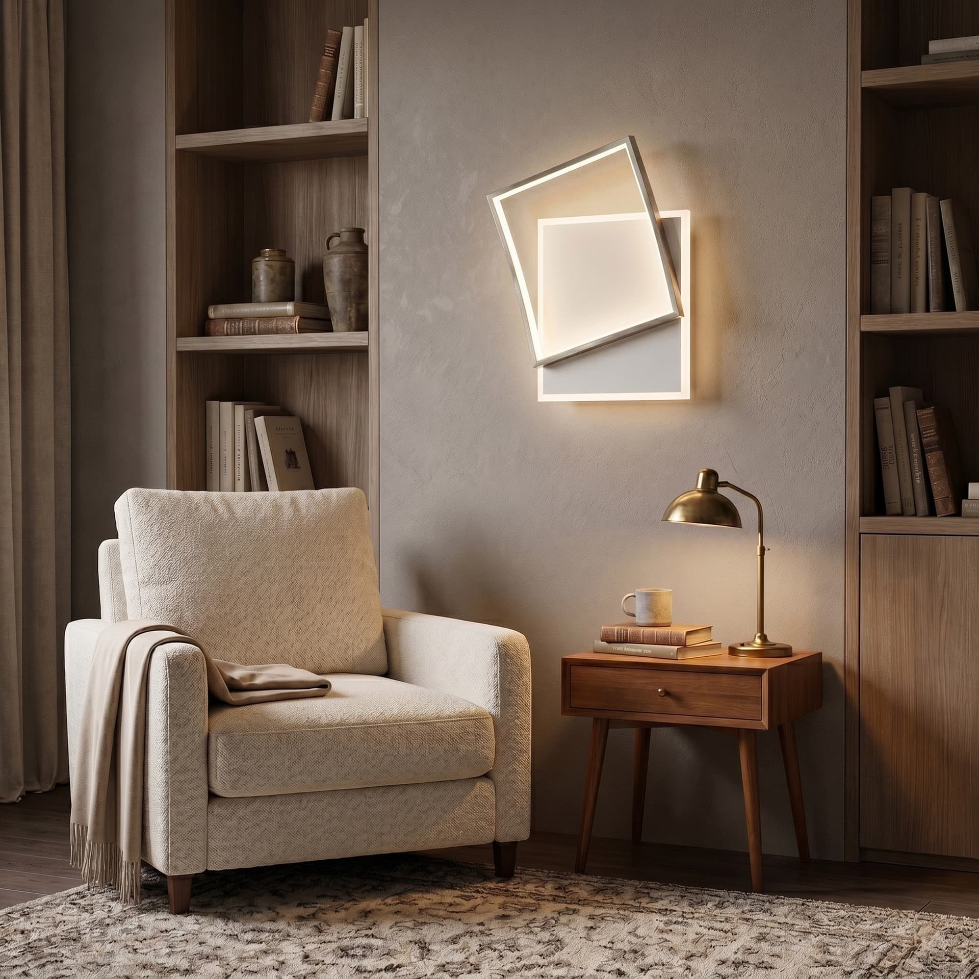 Plafoniera LED moderna da interno disponibile in 3 varianti 42W - 4