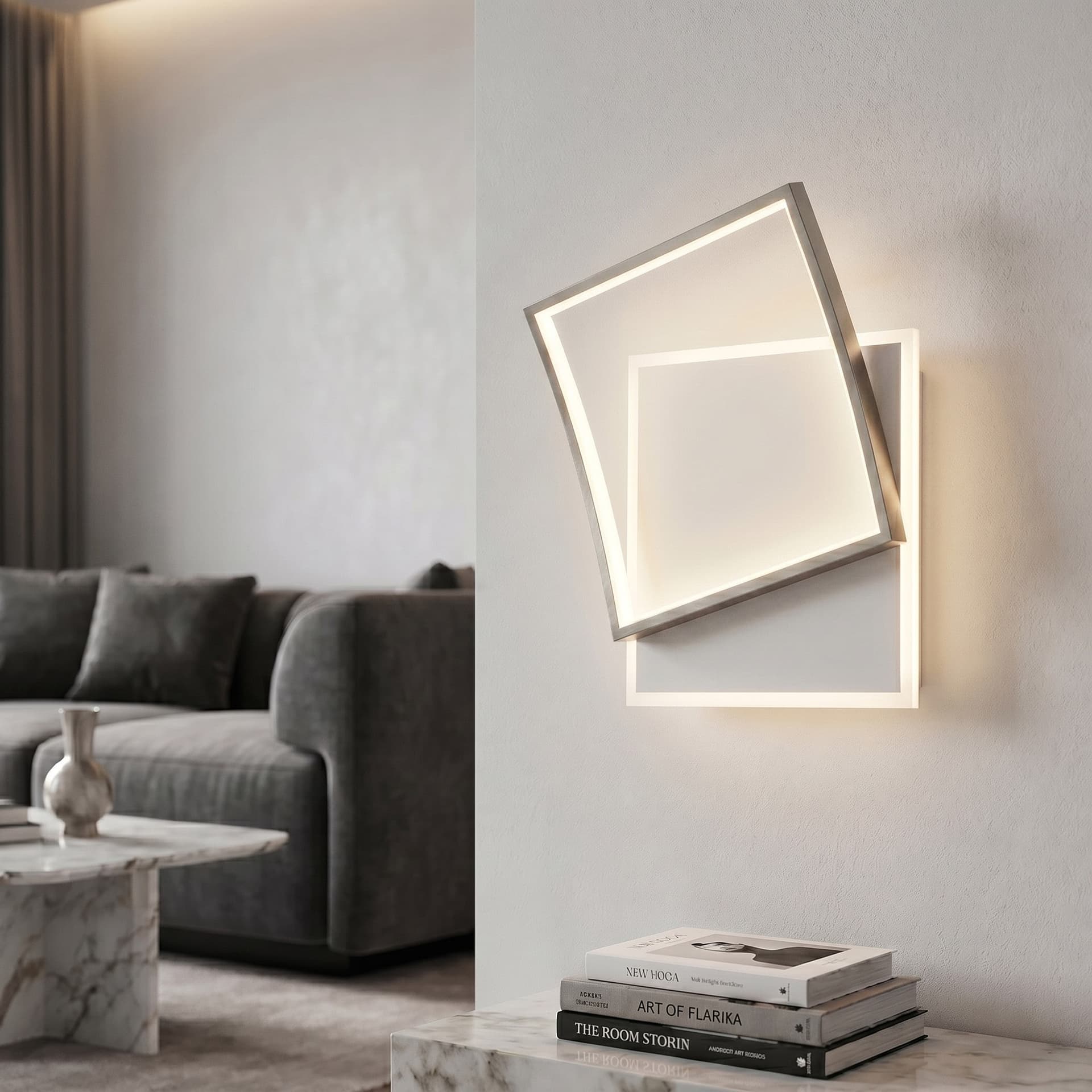 Plafoniera LED moderna da interno disponibile in 3 varianti 42W - 5
