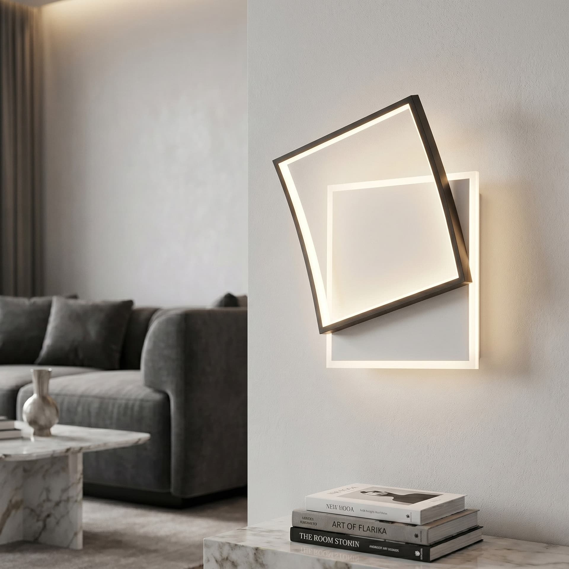 Plafoniera LED moderna da interno disponibile in 3 varianti 42W - 6