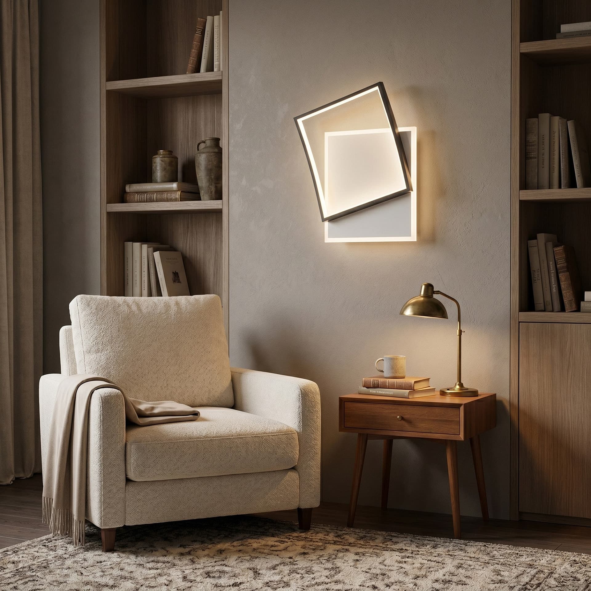 Plafoniera LED moderna da interno disponibile in 3 varianti 42W - 7