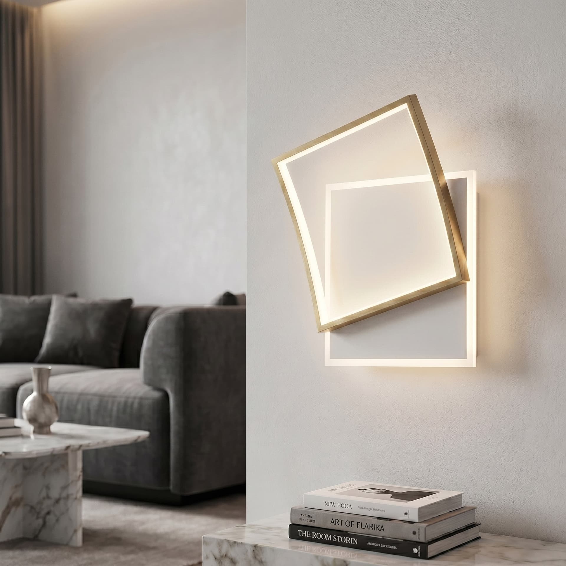 Plafoniera LED moderna da interno disponibile in 3 varianti 42W - 8