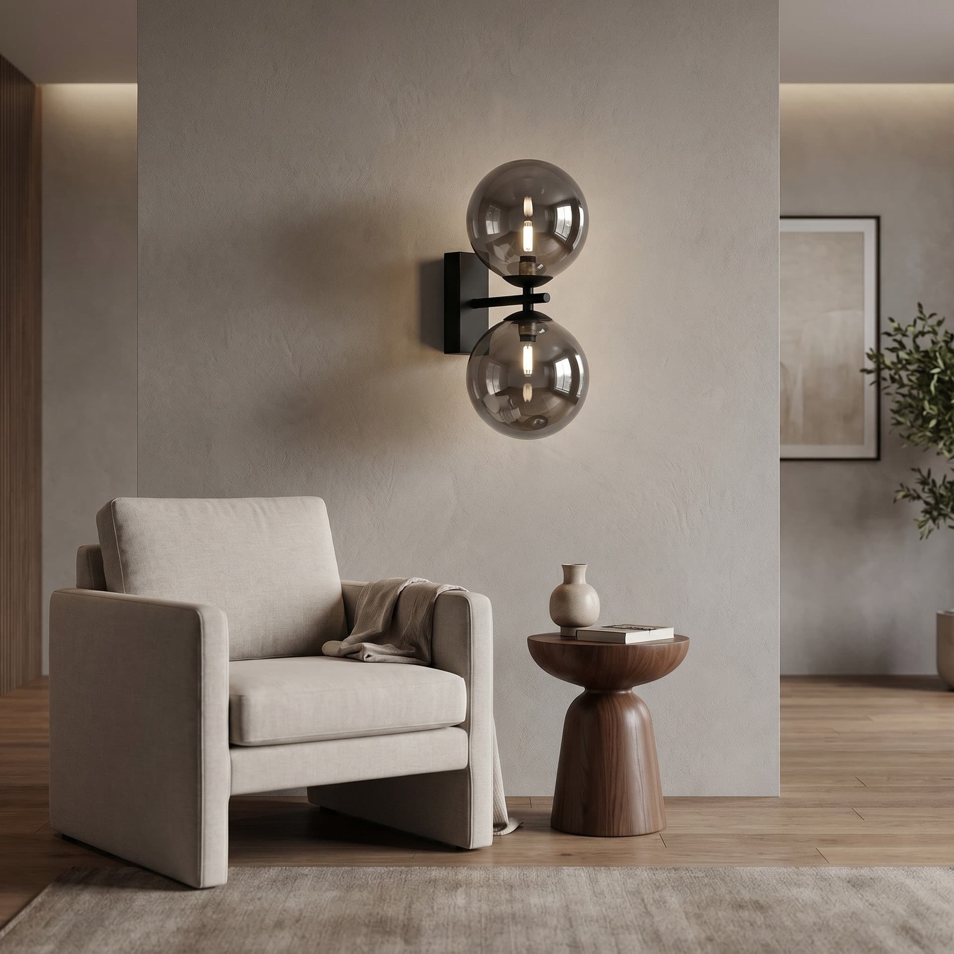 Applique Moderna In oro o nero 2XG9 - 2
