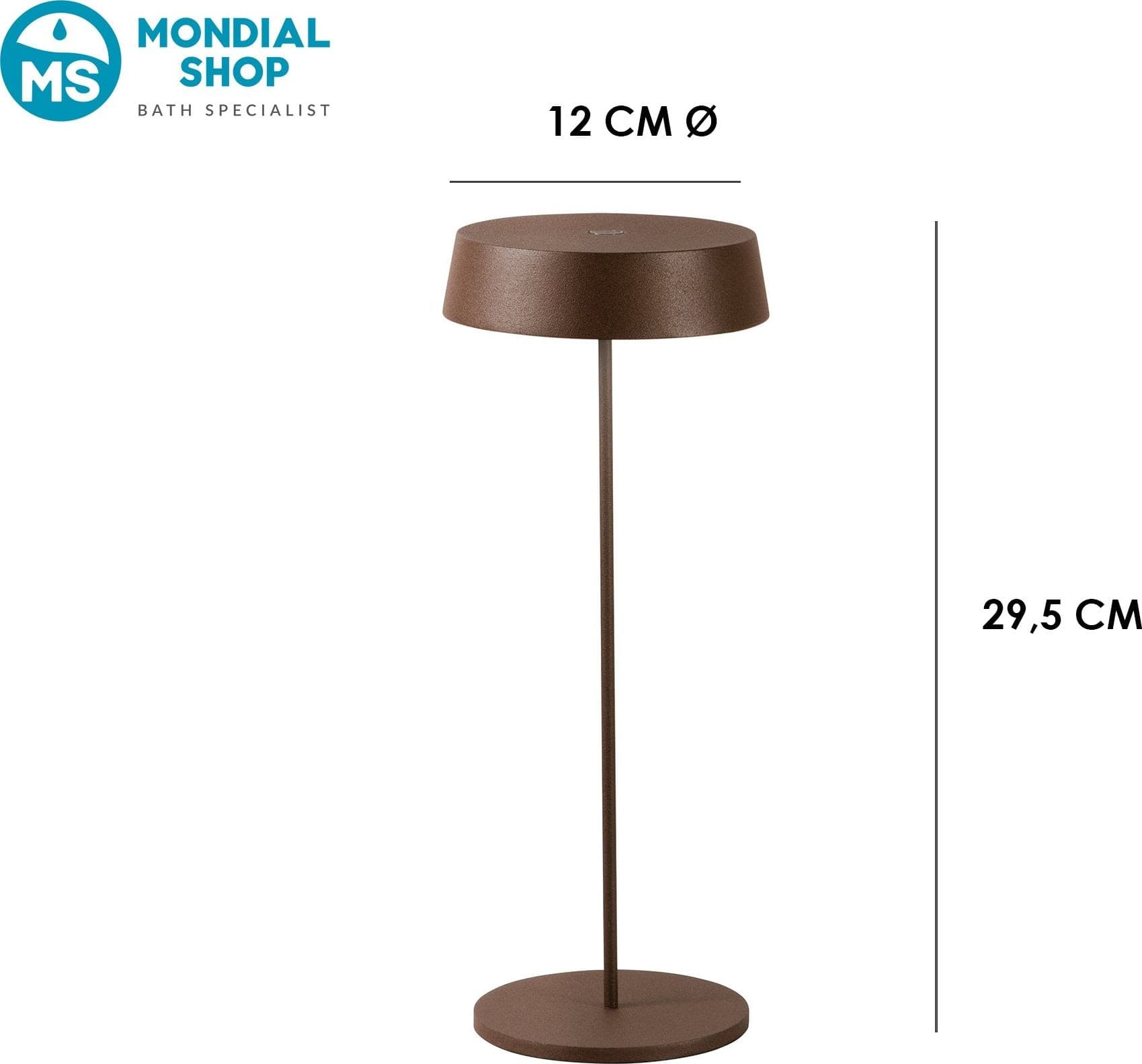 Lampada da Esterno Ricaricabile USB In vari colori 2.2W - 9