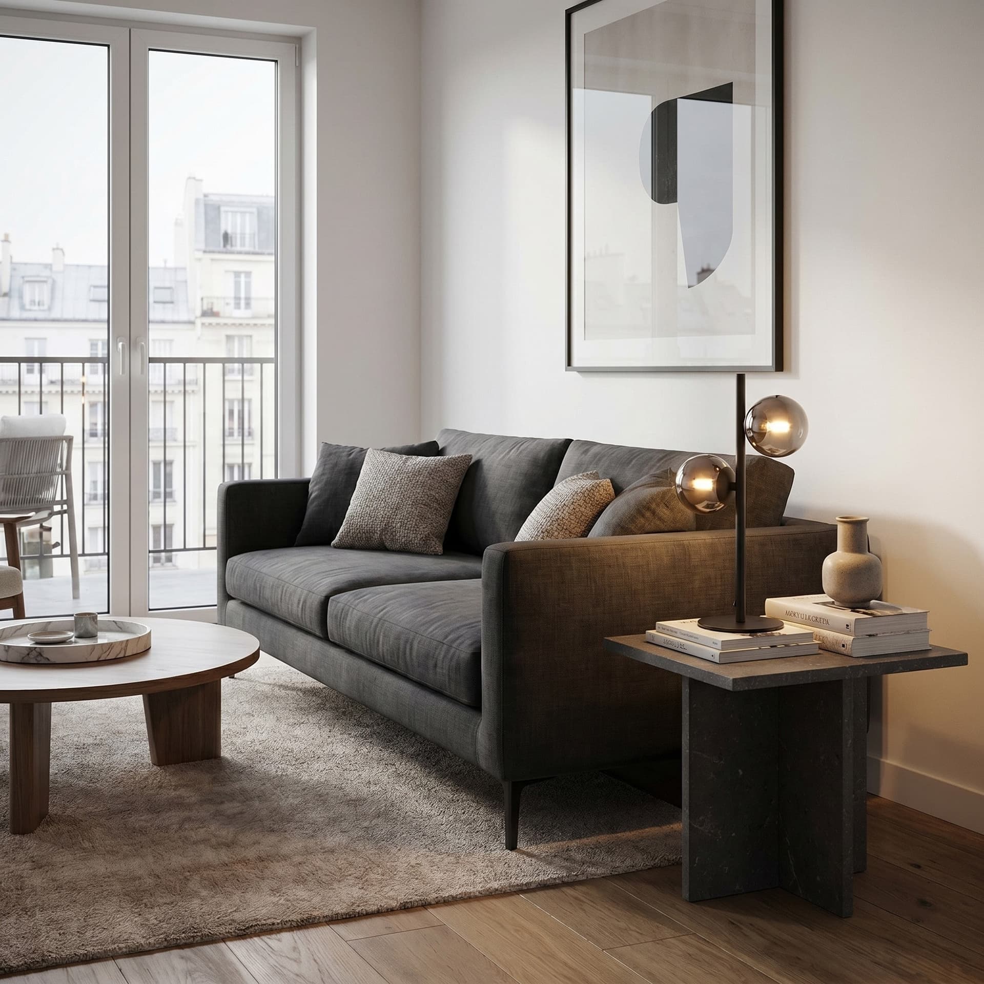 Lume da tavolo per interni design moderno disponibile in oro o nero 2XG9 - 7