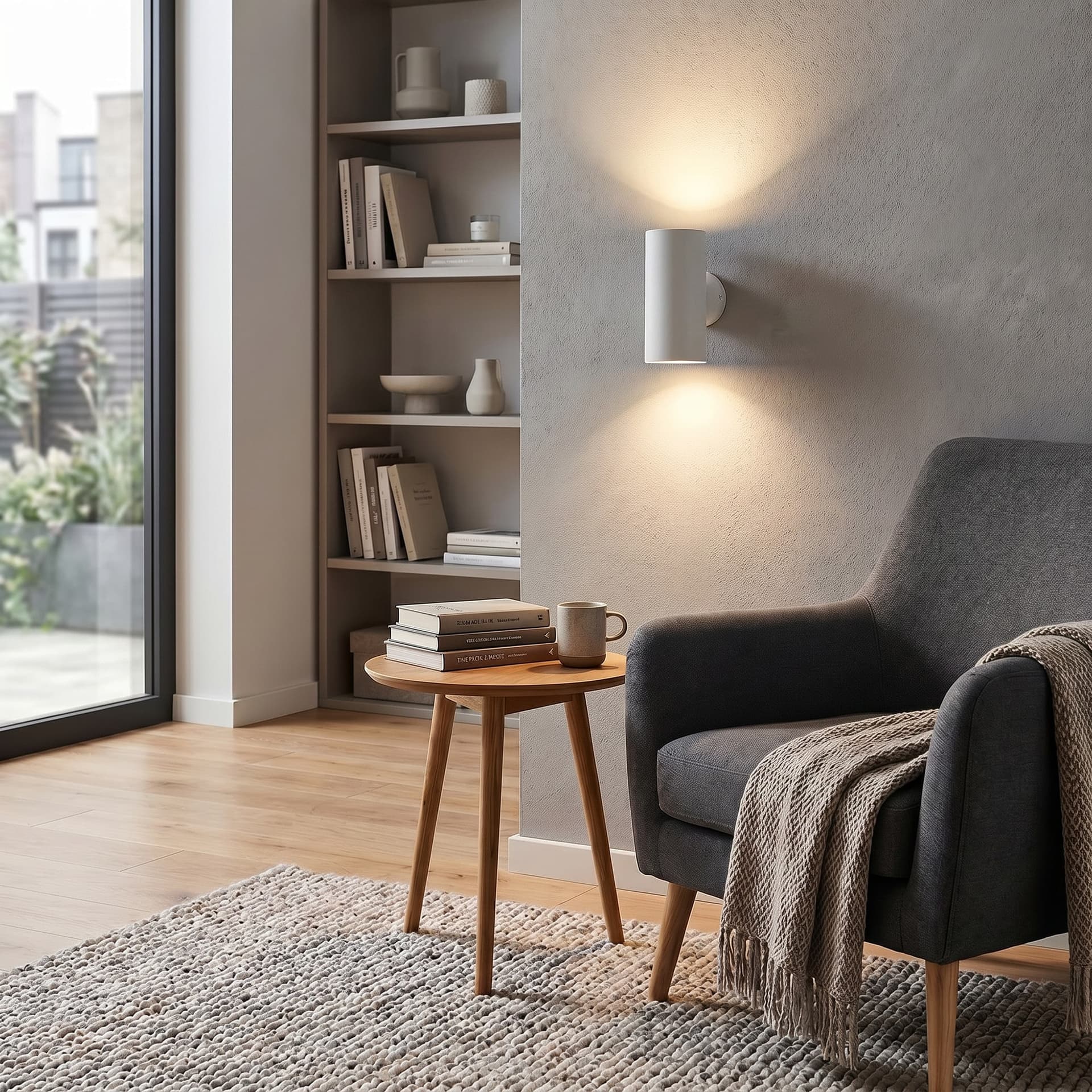 Applique Moderna LED in Bianco o Nero - 6
