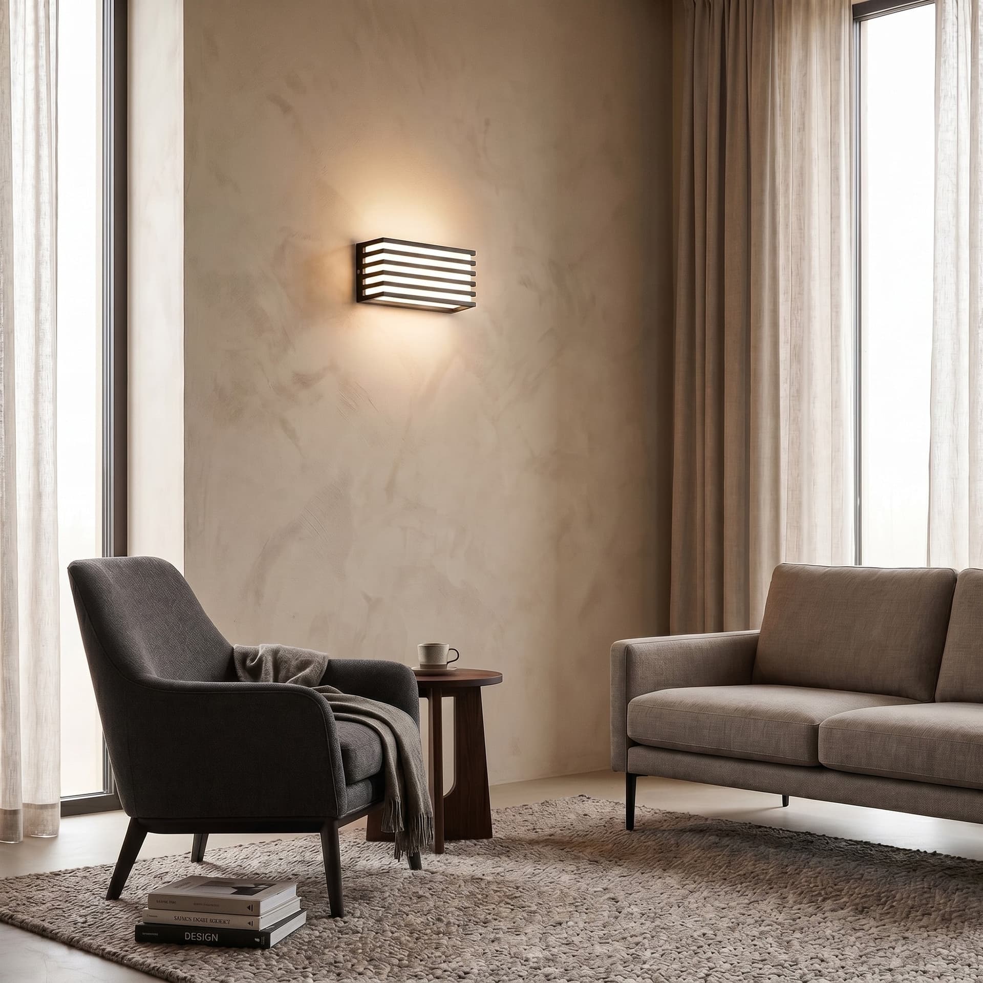 Applique LED Biemissione Da esterno 12W In vari colori - 8