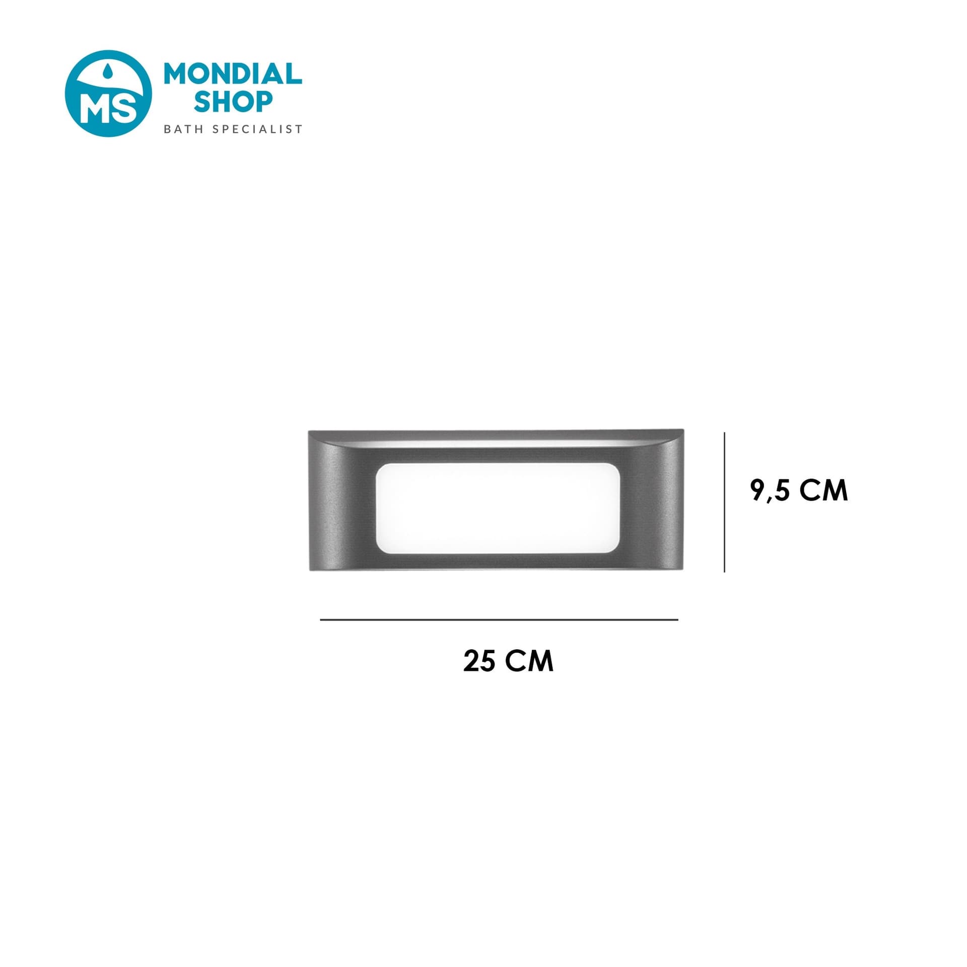 Applique da Esterno Moderna 12W 3 Varianti - 2