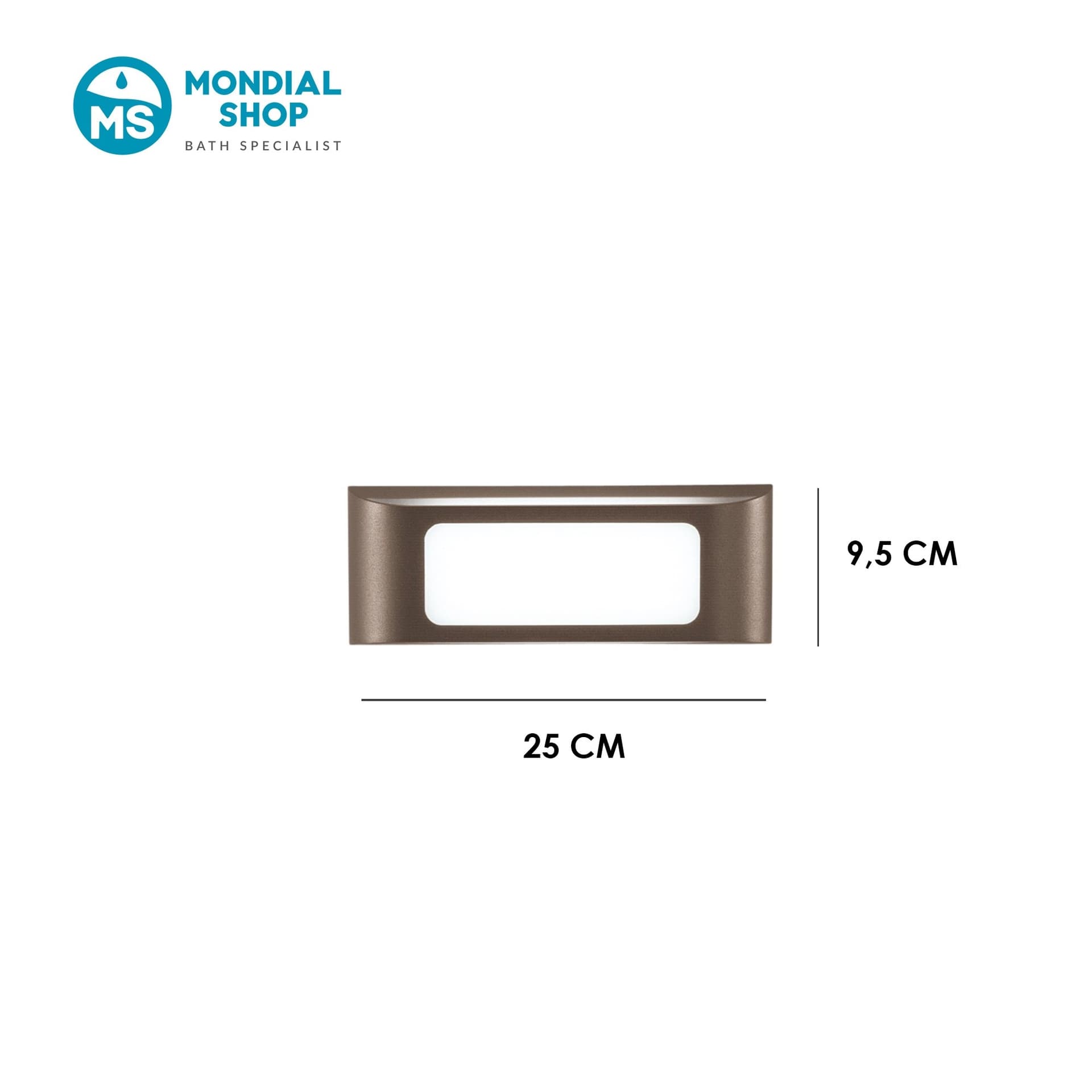 Applique da Esterno Moderna 12W 3 Varianti - 10