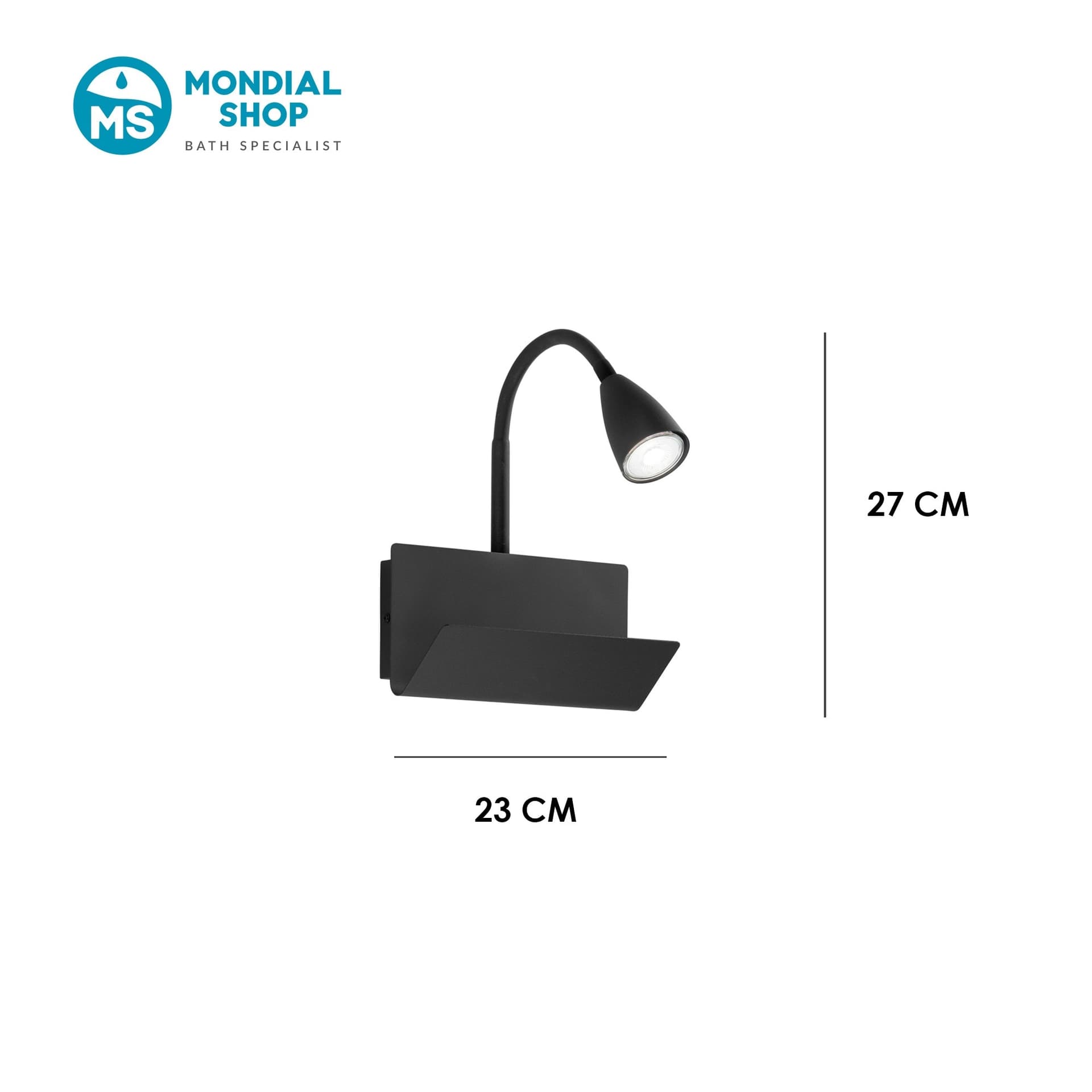 Applique Moderna Orientabile GU10 in 4 Varianti - 12