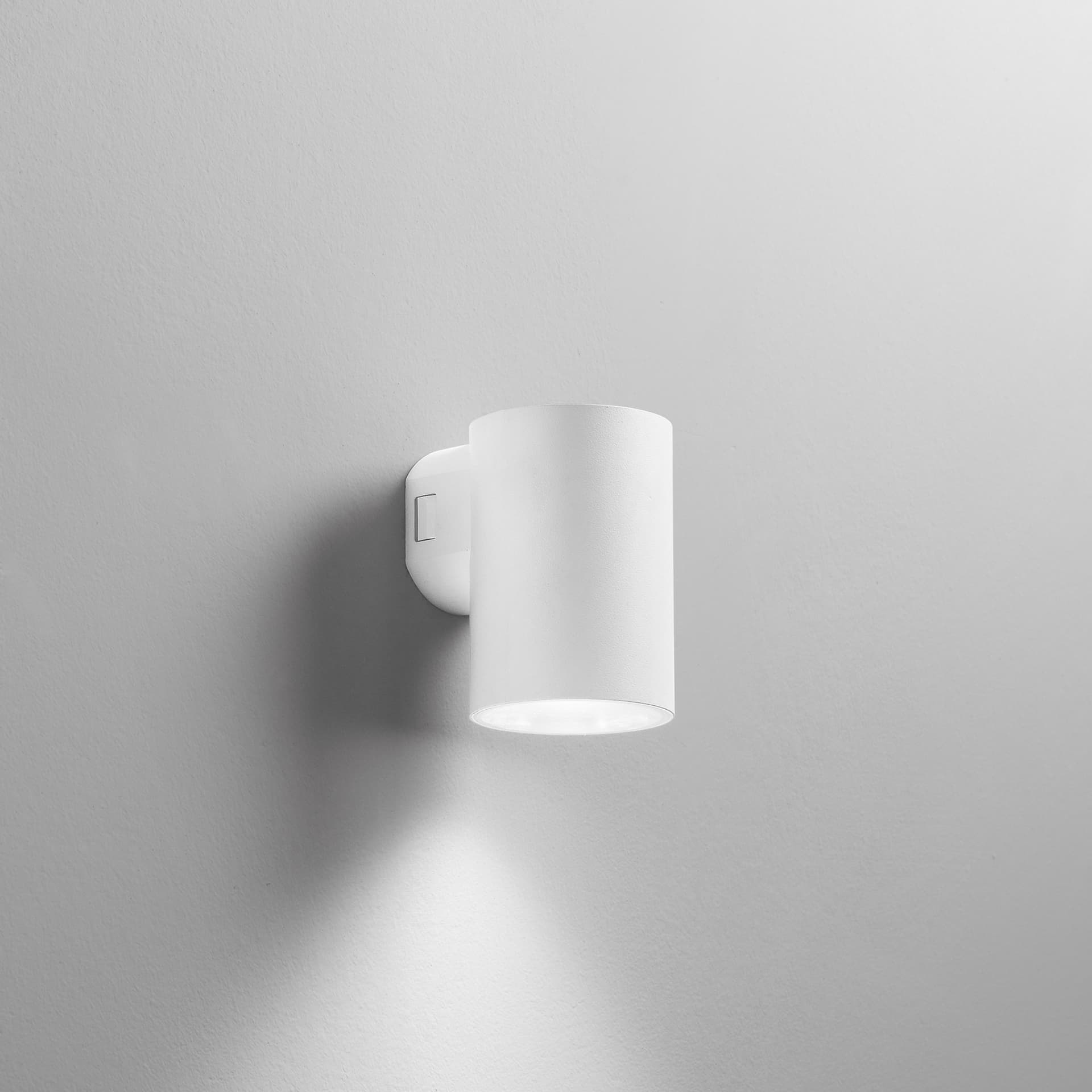 Applique Esterno Moderna LED 8W Tonda Bianco o Nero - 4