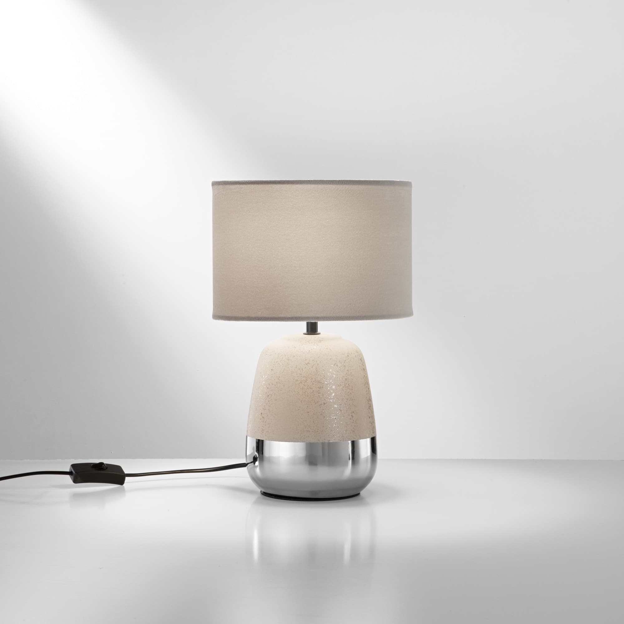 Lampada da tavolo o comodino design moderno disponibile in blu o marrone 1XE27 - 9