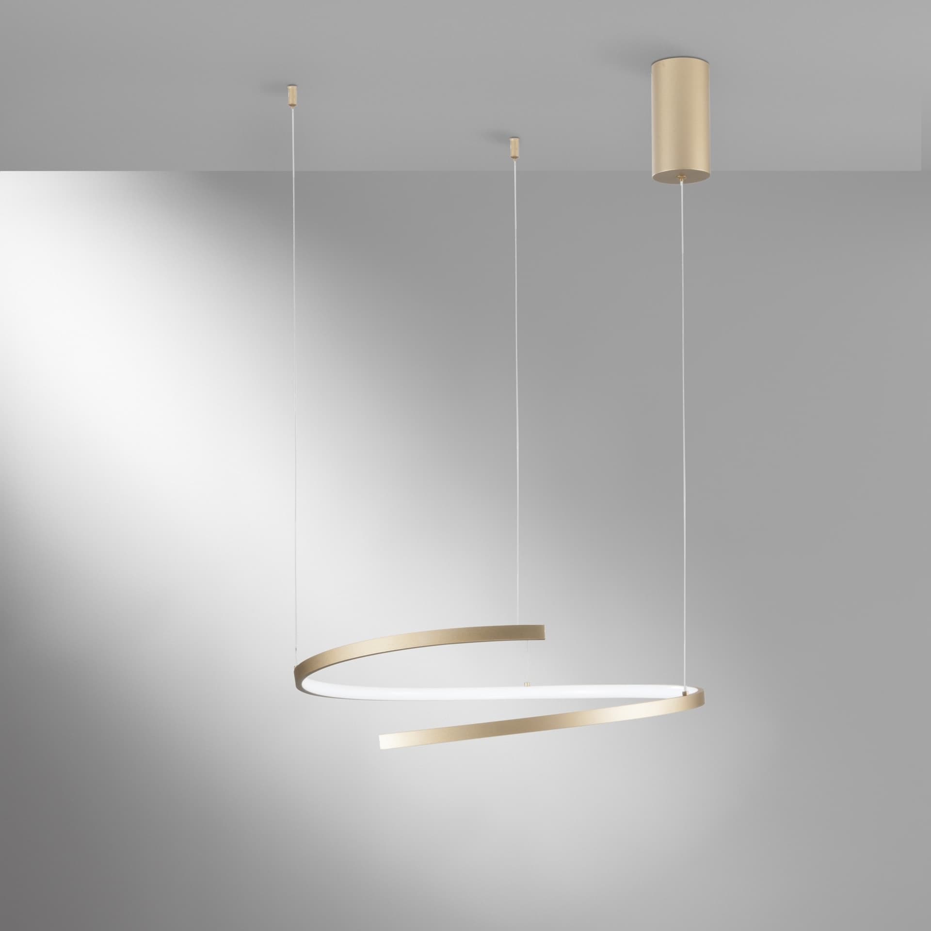 Sospensione LED dal design moderno per interni disponibile in 3 varianti - 5
