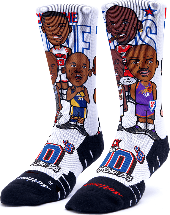 Calzetti SCRIMMAGE Basket 90’S Quick-Dry con Ammortizzazione