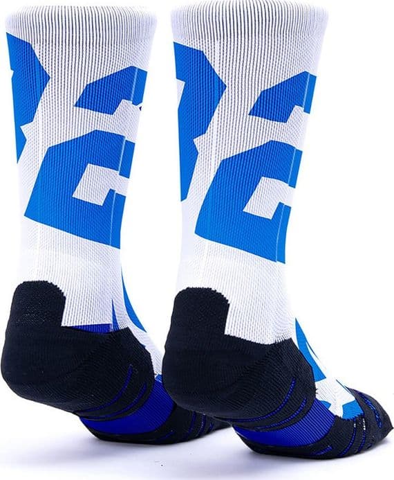 Calzetti SCRIMMAGE MAINE EVENT Basket Quick-Dry Ammortizzati Bianco - 2