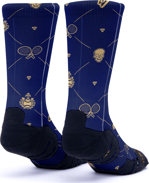 Calzetti SCRIMMAGE PADEL DINASTY Padel Quick-Dry Ammortizzati Blu - 2