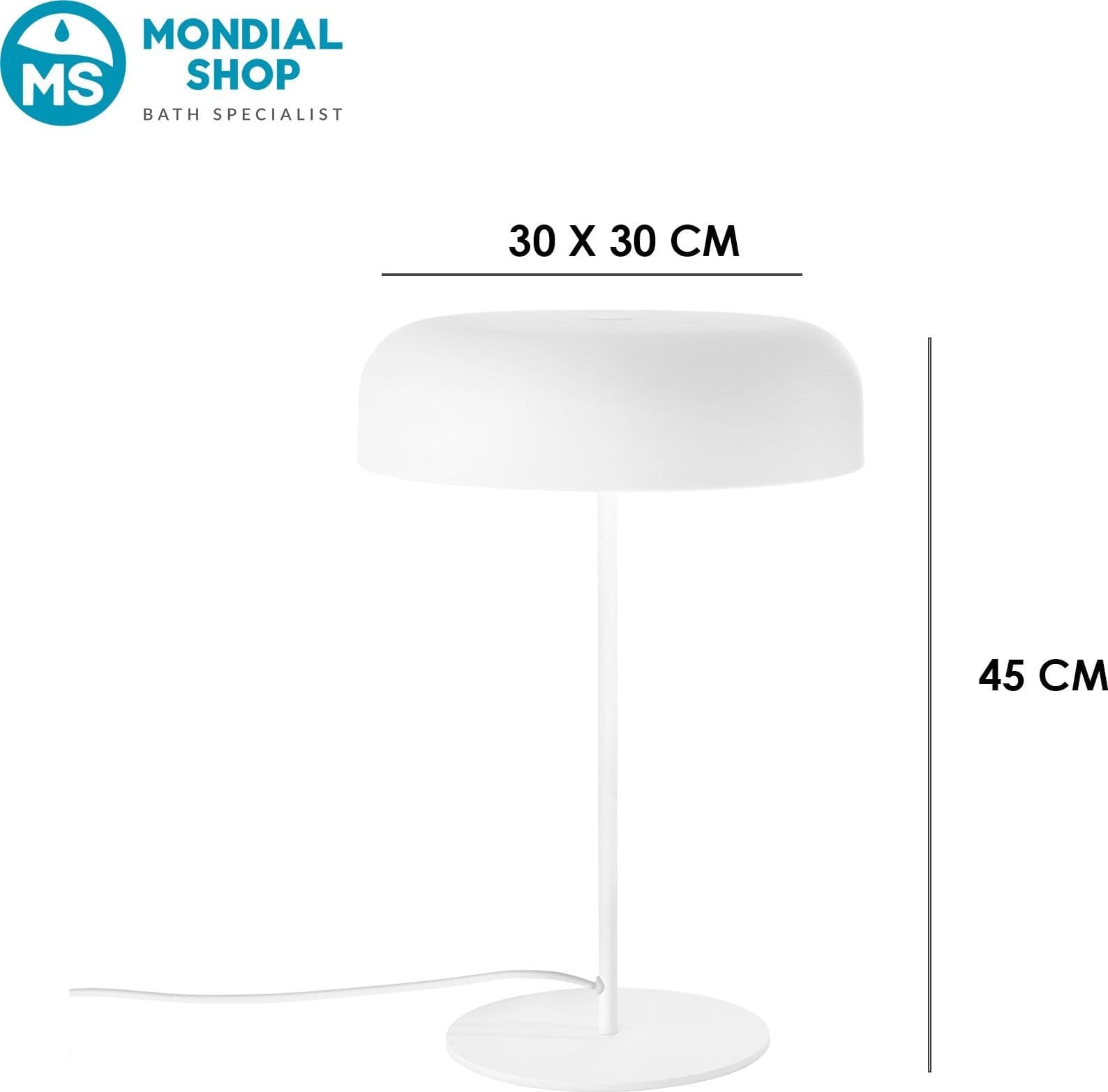 Lampada da tavolo o comodino ideale per ufficio e living disponibile in 3 varianti 1XE14 - 8