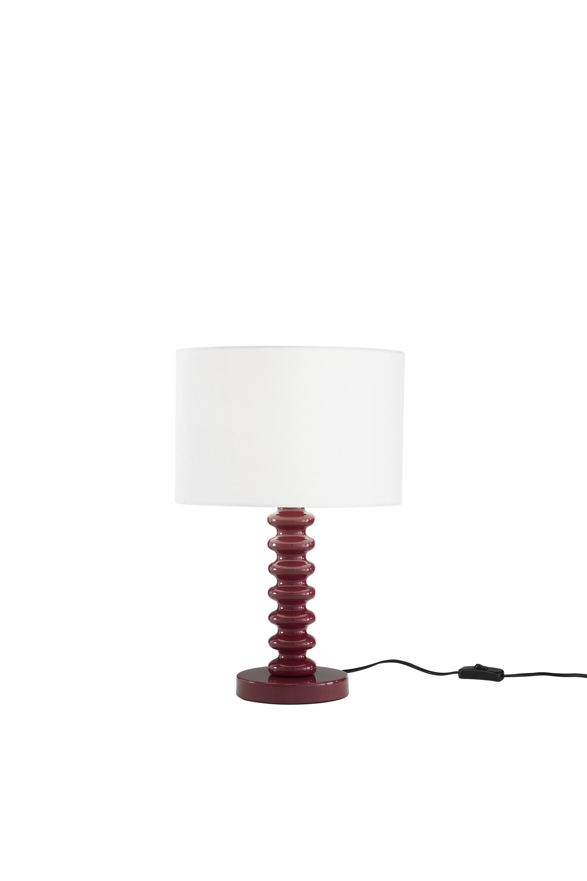 Lampada da tavolo in Velluto bianco e Metallo in 4 varianti Ideale per living e camera - 23