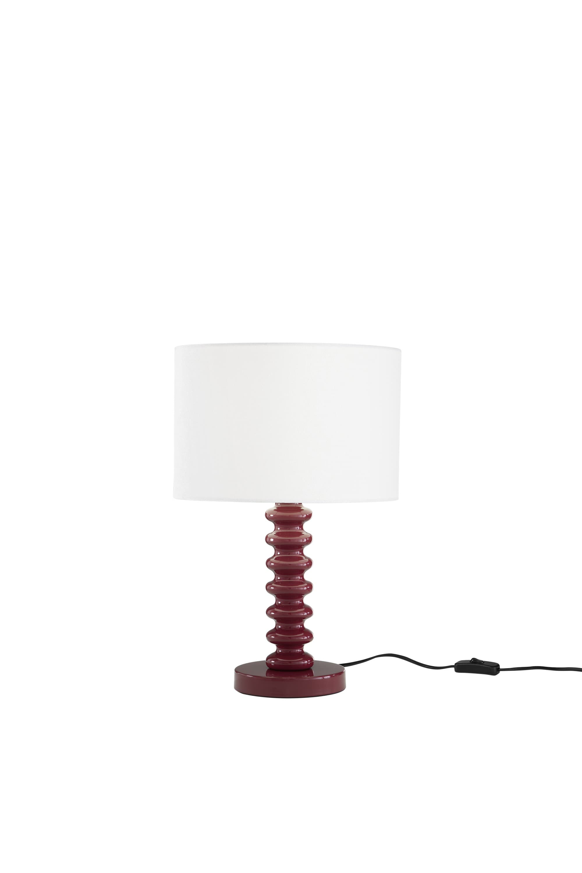 Lampada da tavolo in Velluto bianco e Metallo in 4 varianti Ideale per living e camera - 23