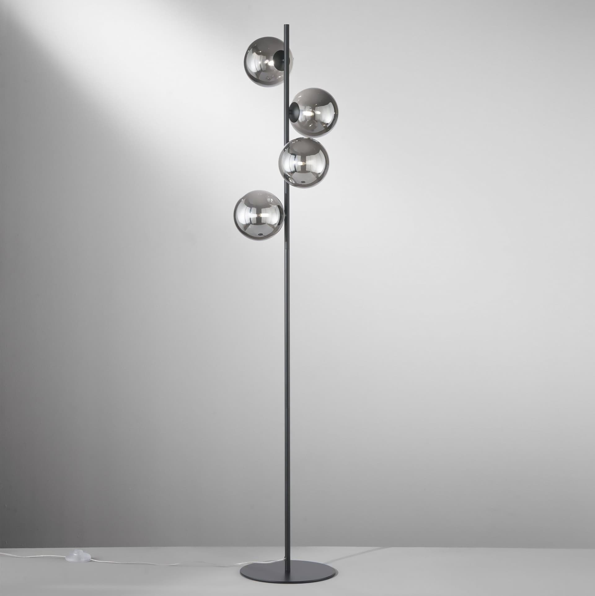 Piantana Moderna in oro o nero 4xG9 Design geometrico e raffinato - 10
