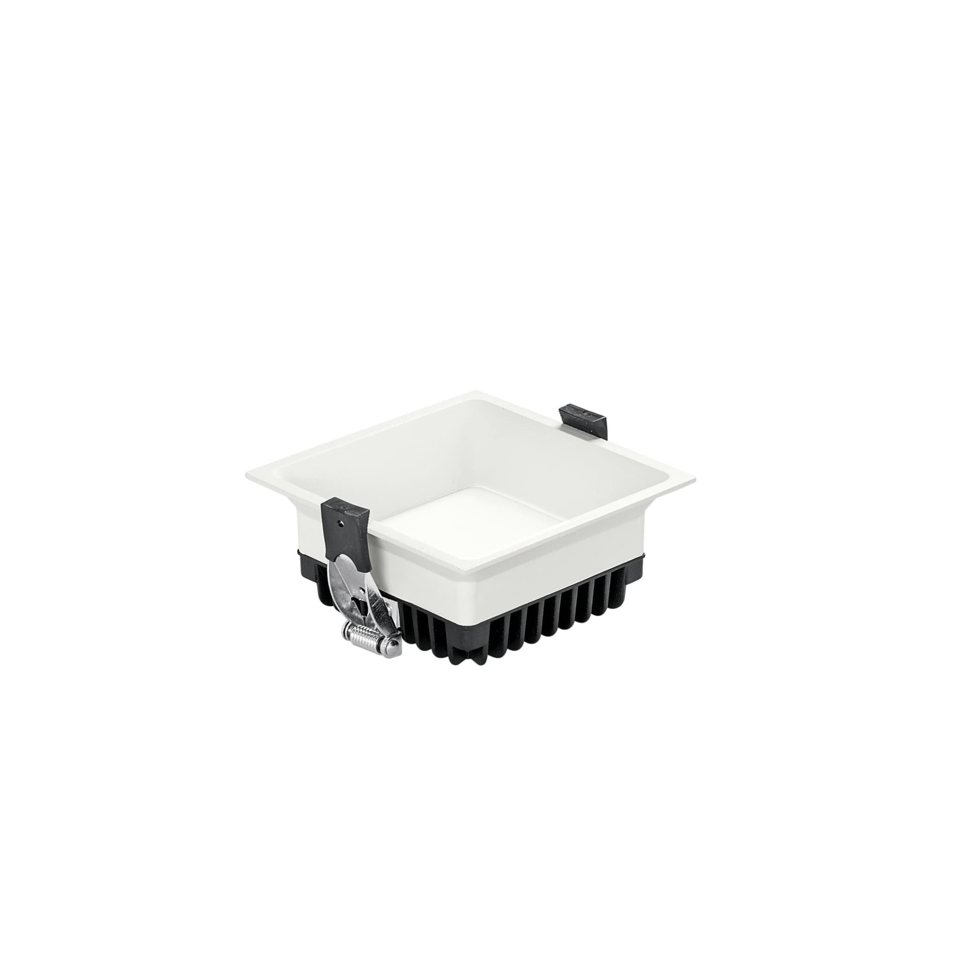 Incasso LED quadrato 3 Tonalità di luce in 1 (CCT) 12W Finitura bianca moderna - 4