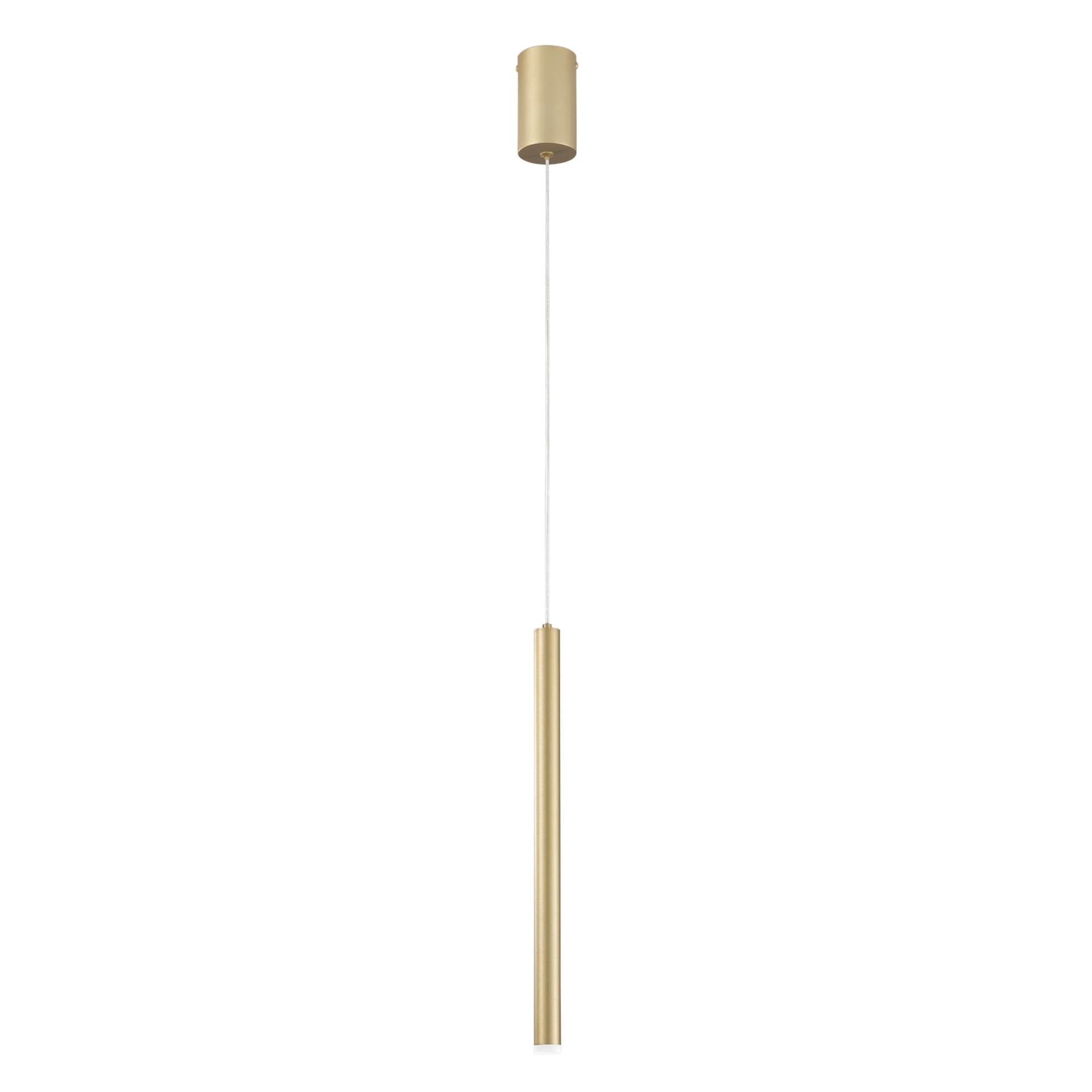 Lampada a sospensione cilindrica Disponibile in 3 varianti 5W Pendente moderno slim - 18