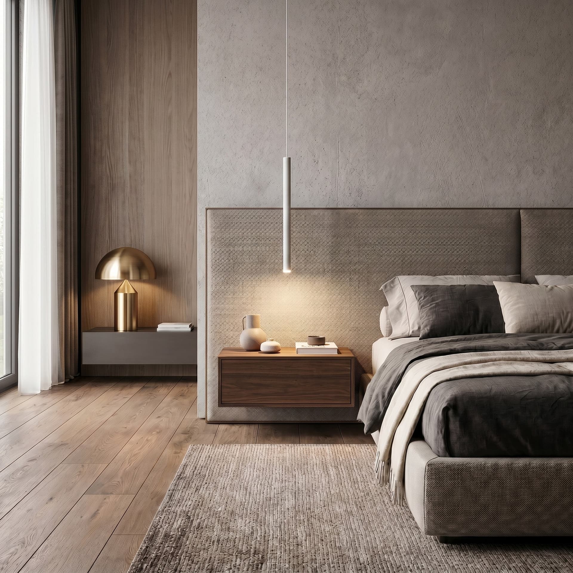 Lampada a sospensione cilindrica Disponibile in 3 varianti 5W Pendente moderno slim - 12