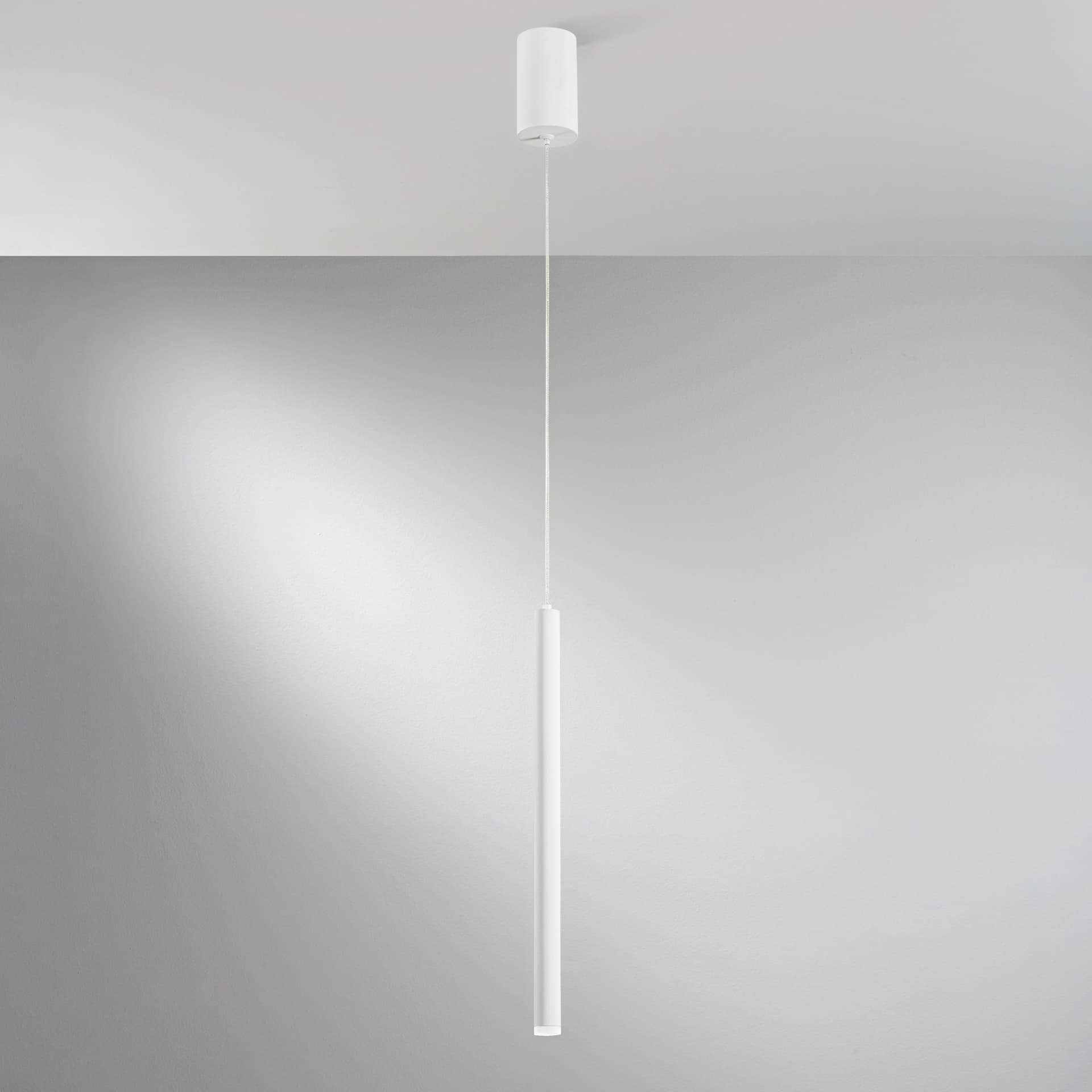 Lampada a sospensione cilindrica Disponibile in 3 varianti 5W Pendente moderno slim - 15