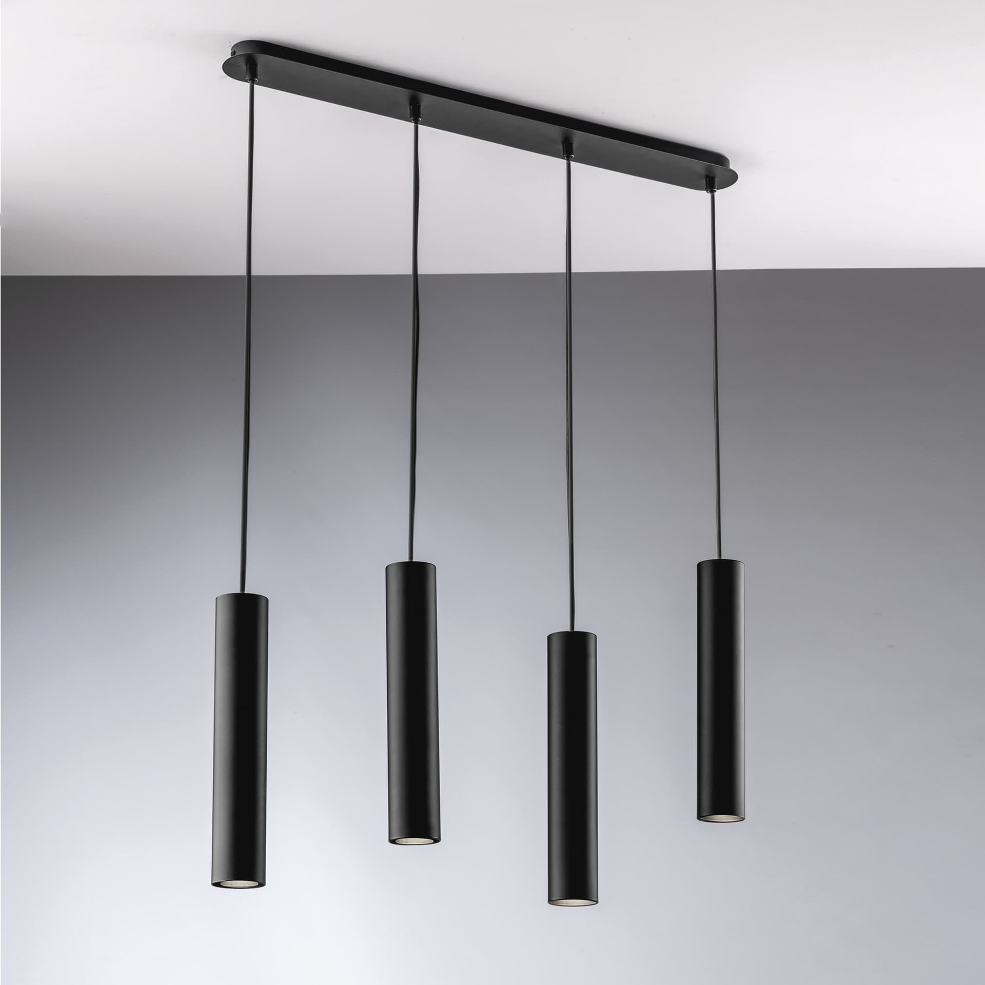 Sospensione lineare Disponibile in 3 varianti 4XGU10 Illuminazione tecnica di design - 5