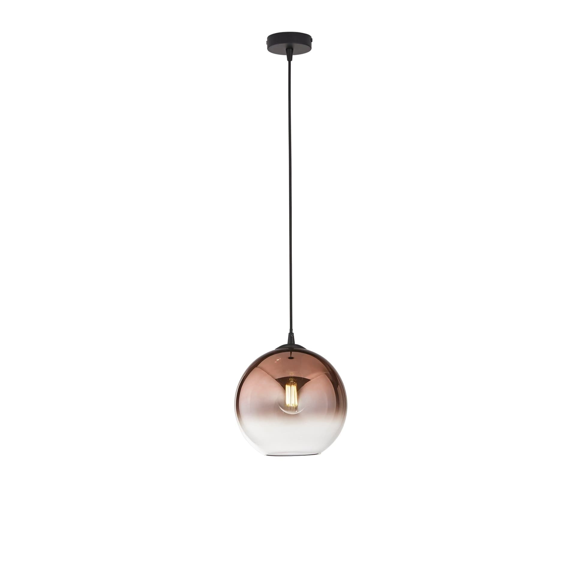 Lampadario moderno per interni disponibile in rame o oro Design industriale - 4