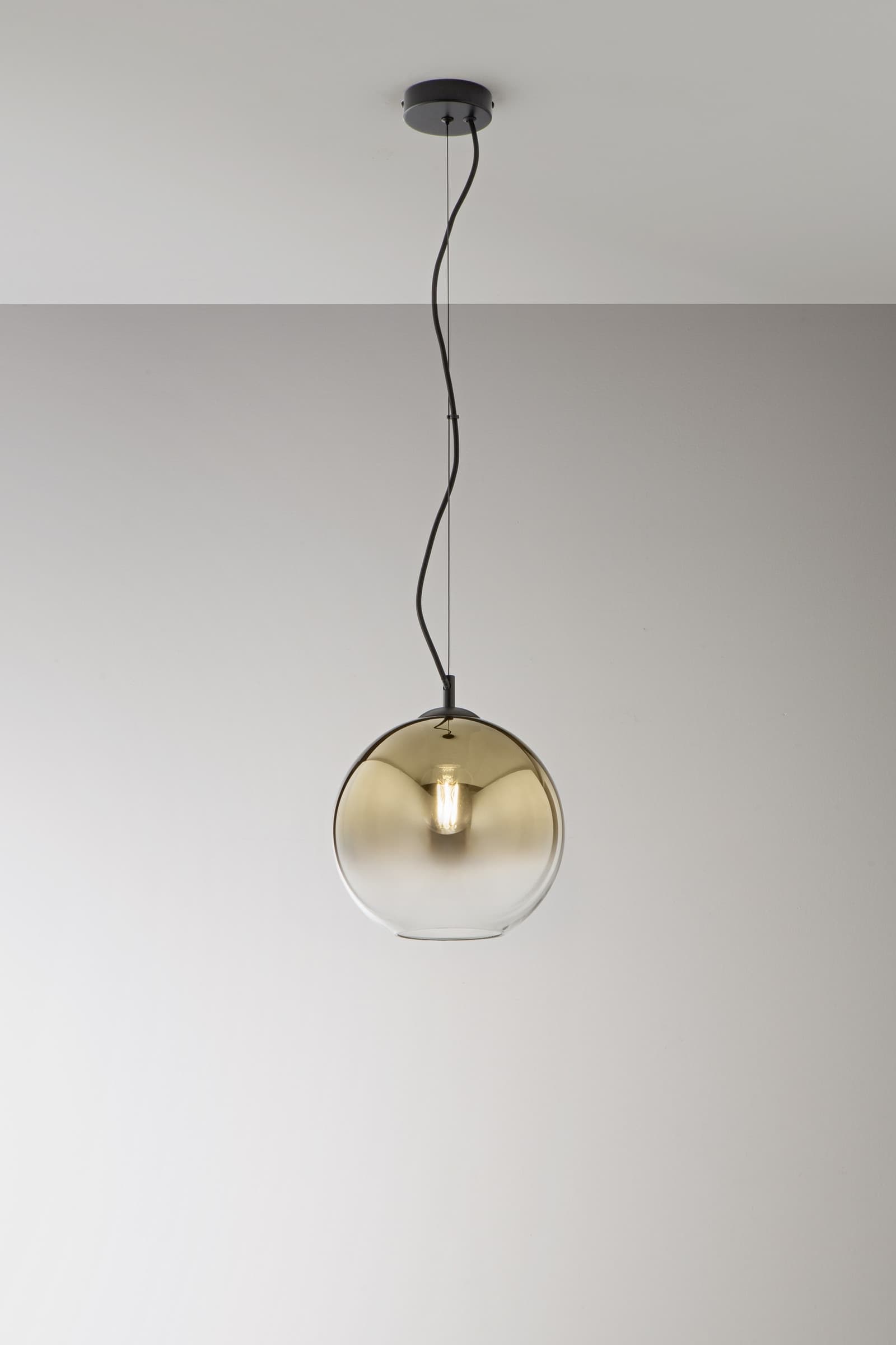 Lampadario moderno per interni disponibile in rame o oro Design industriale - 10