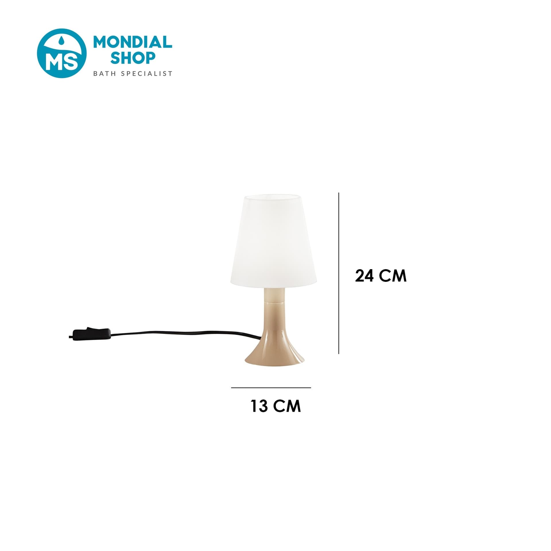 Lampada da comodino adatta anche a camere per bambini Disponibile in 5 varianti 1XE14 - 13