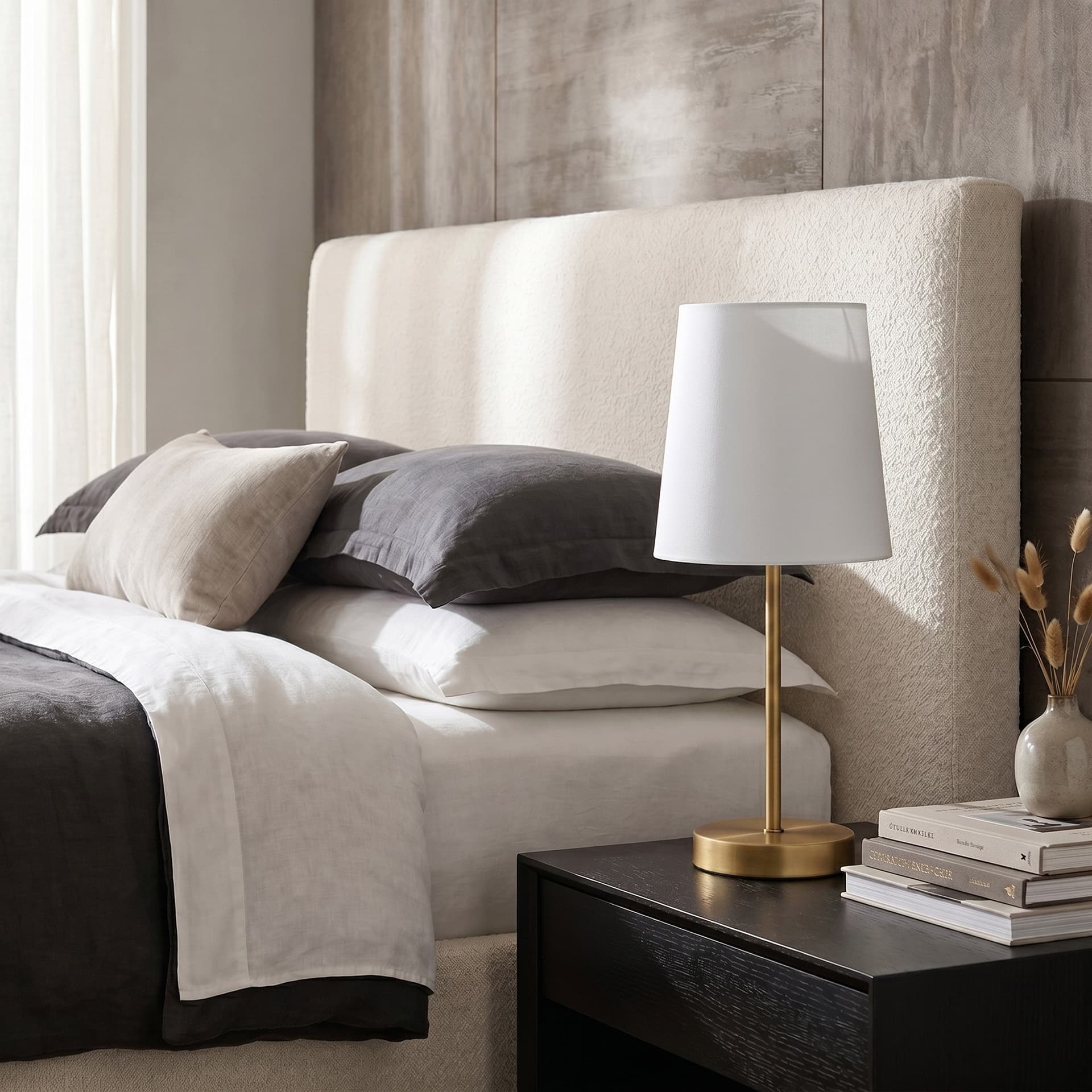 Lampada da comodino Disponibile in 3 varianti Elegante portalampada 1XE14 - 2