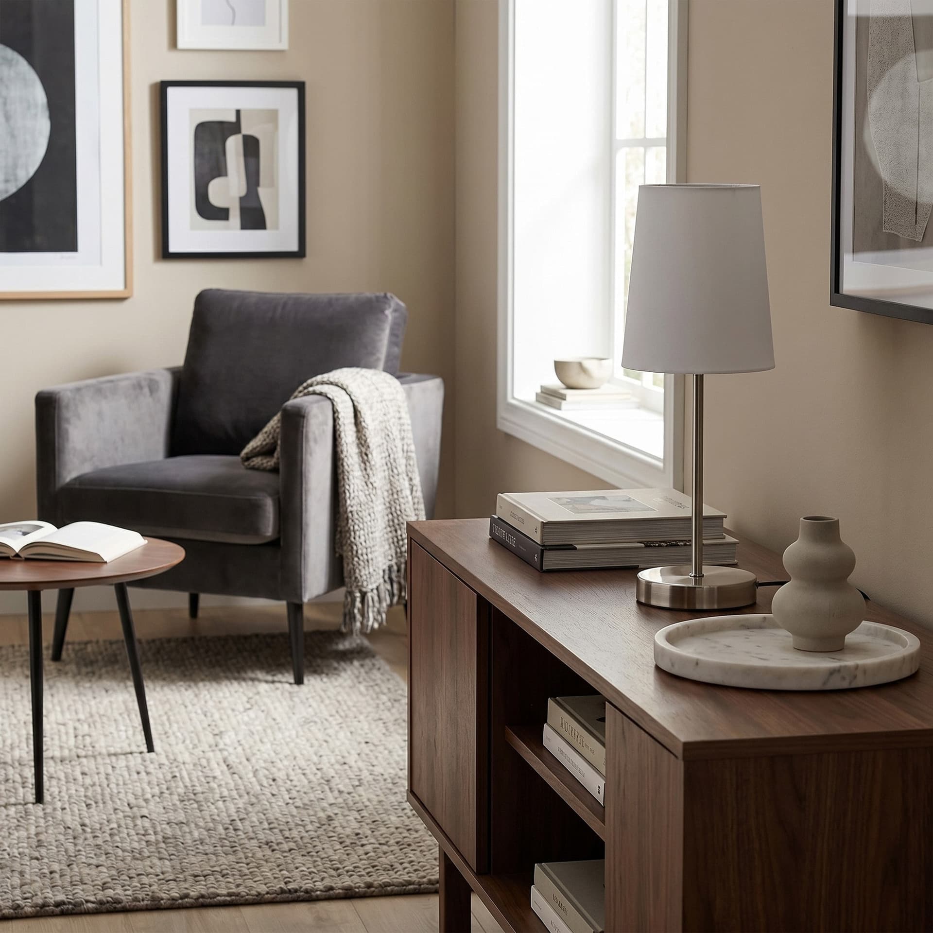 Lampada da comodino Disponibile in 3 varianti Elegante portalampada 1XE14 - 11