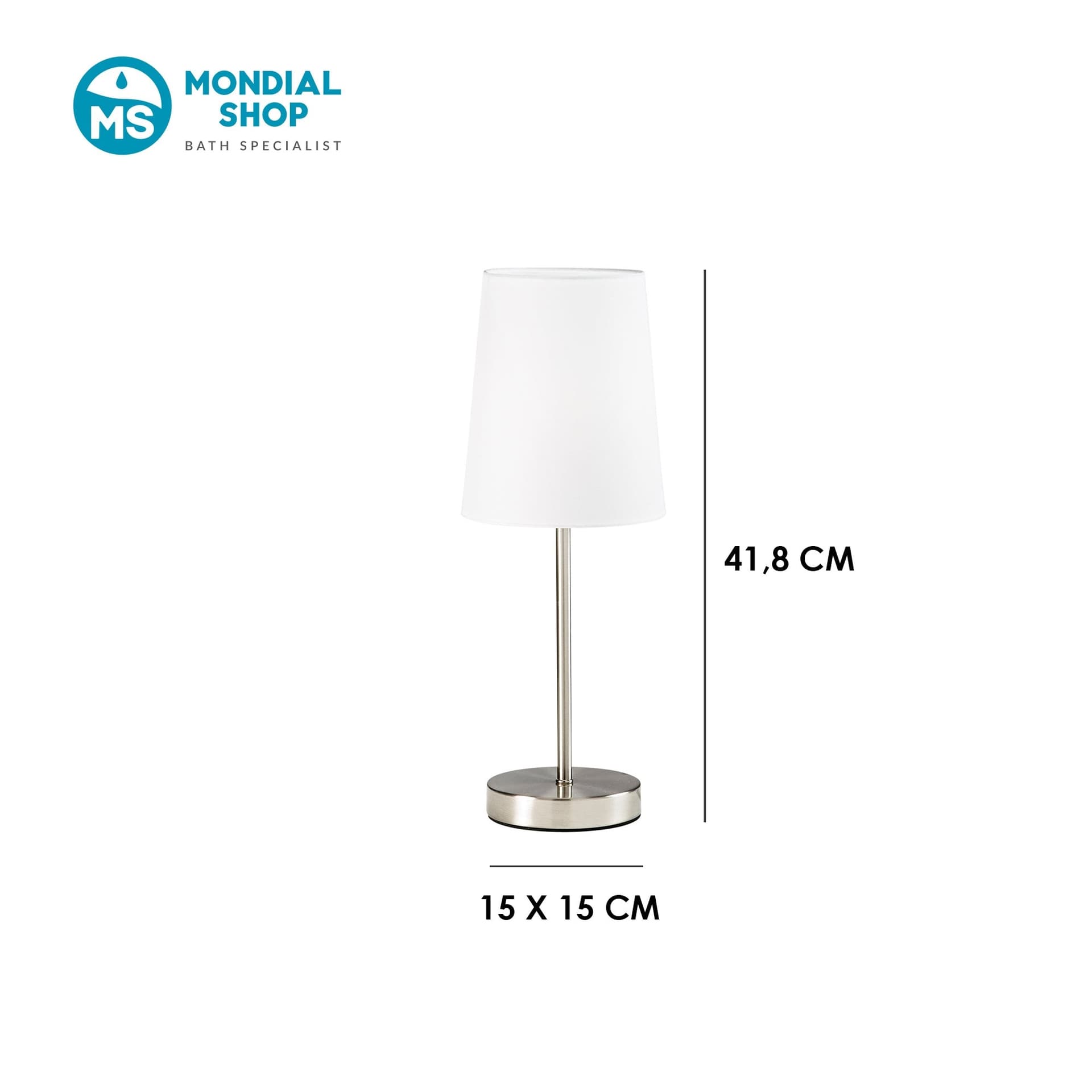 Lampada da comodino Disponibile in 3 varianti Elegante portalampada 1XE14 - 13